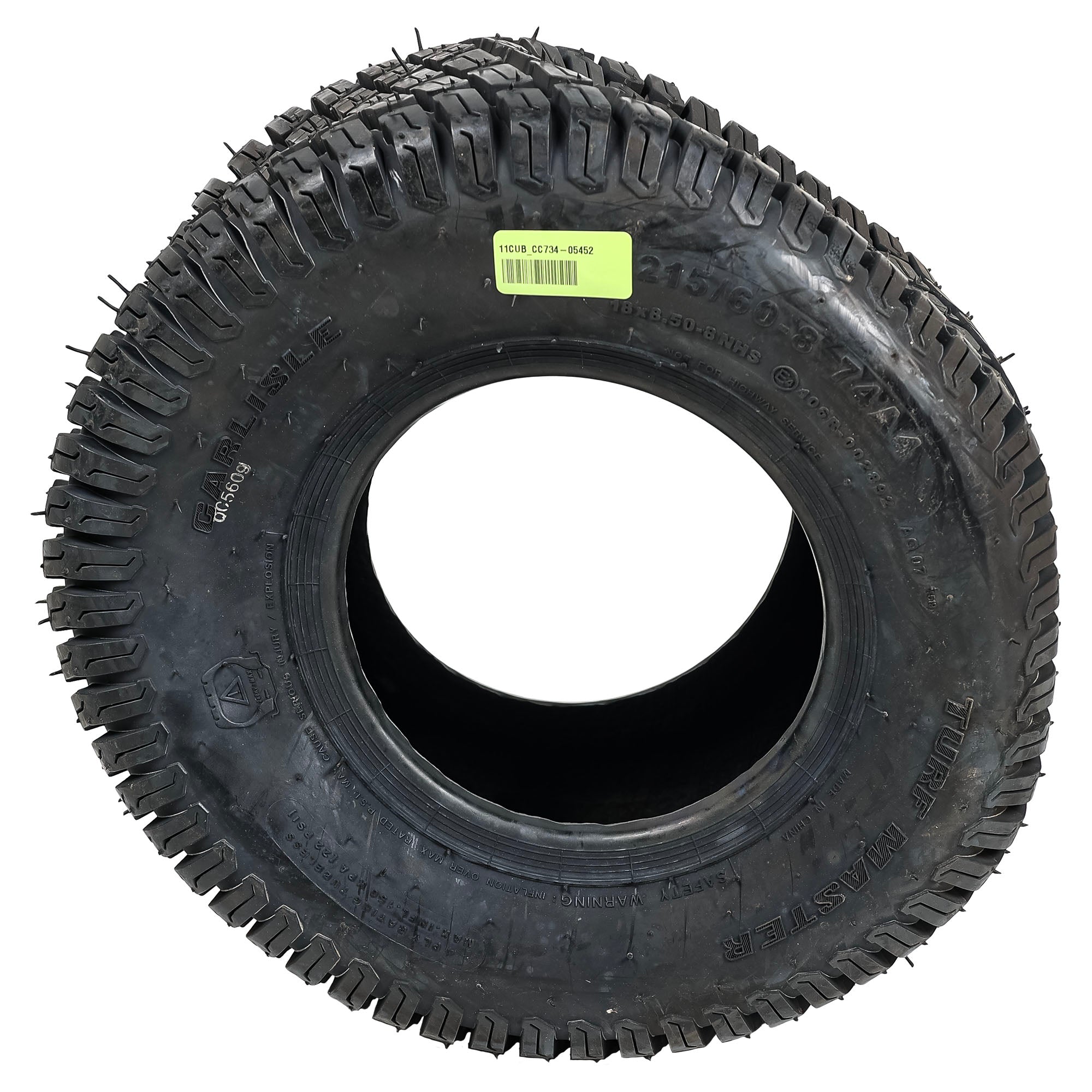 MTD 734-05452 Tire 18 X 8.50-8 4Ply Tm