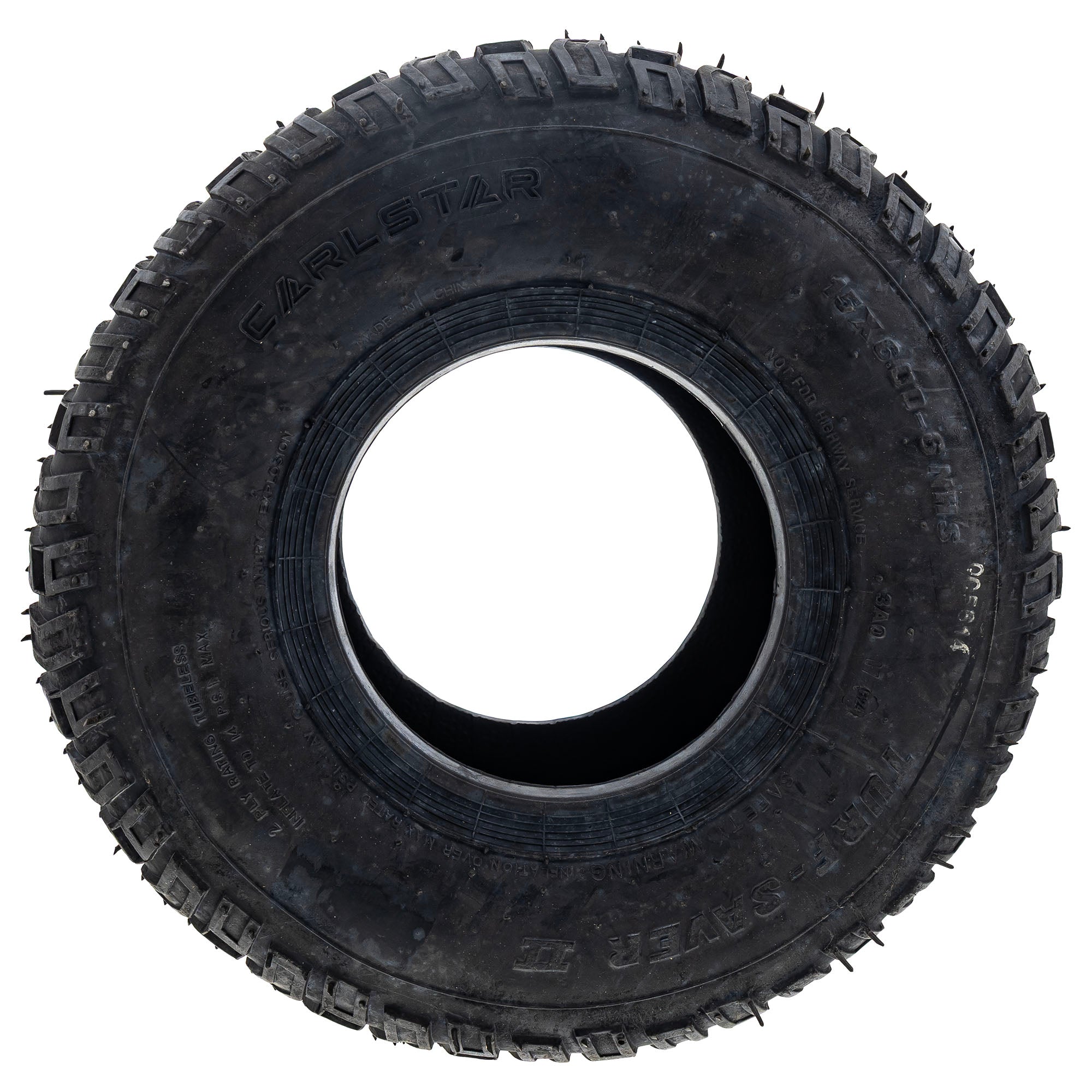 MTD 734-0864 Tire Only 15" X 6" Round Shoulder