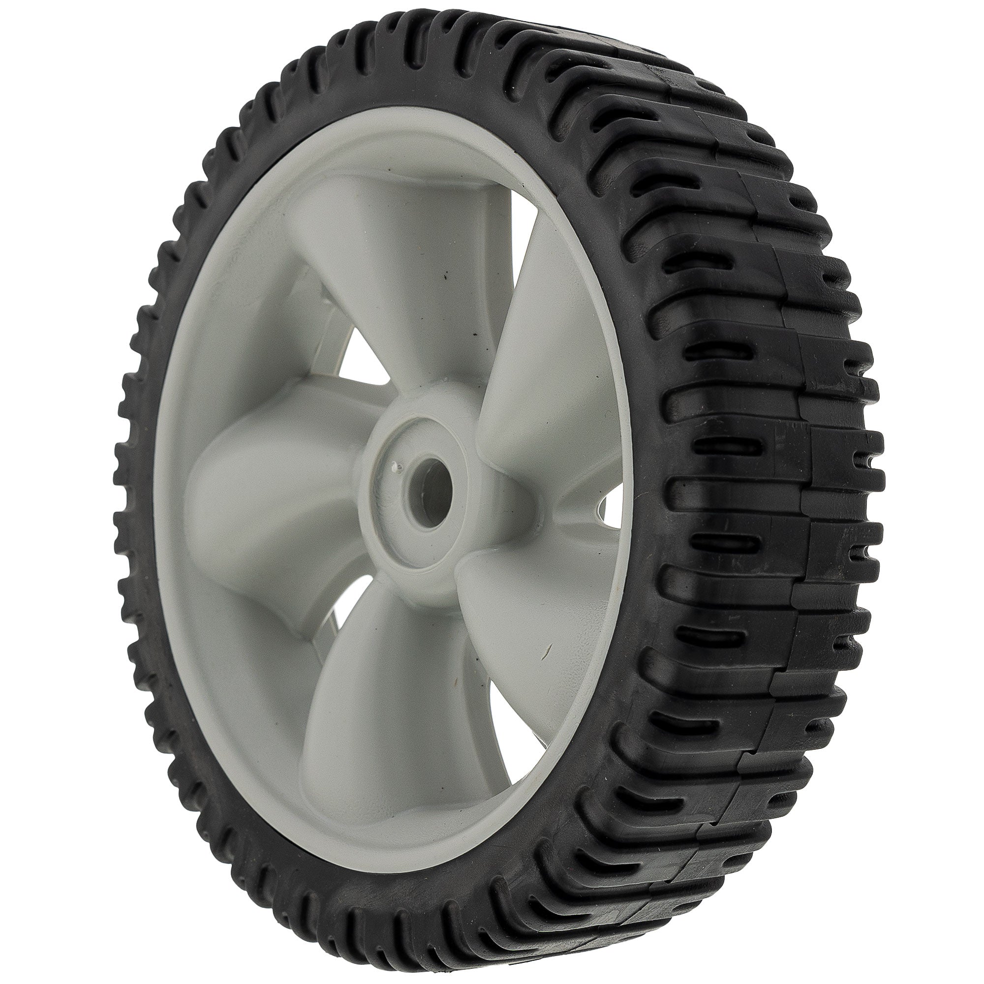 Troy-Bilt 734-1988 Gray Complete Wheel Assembly 7X1.8