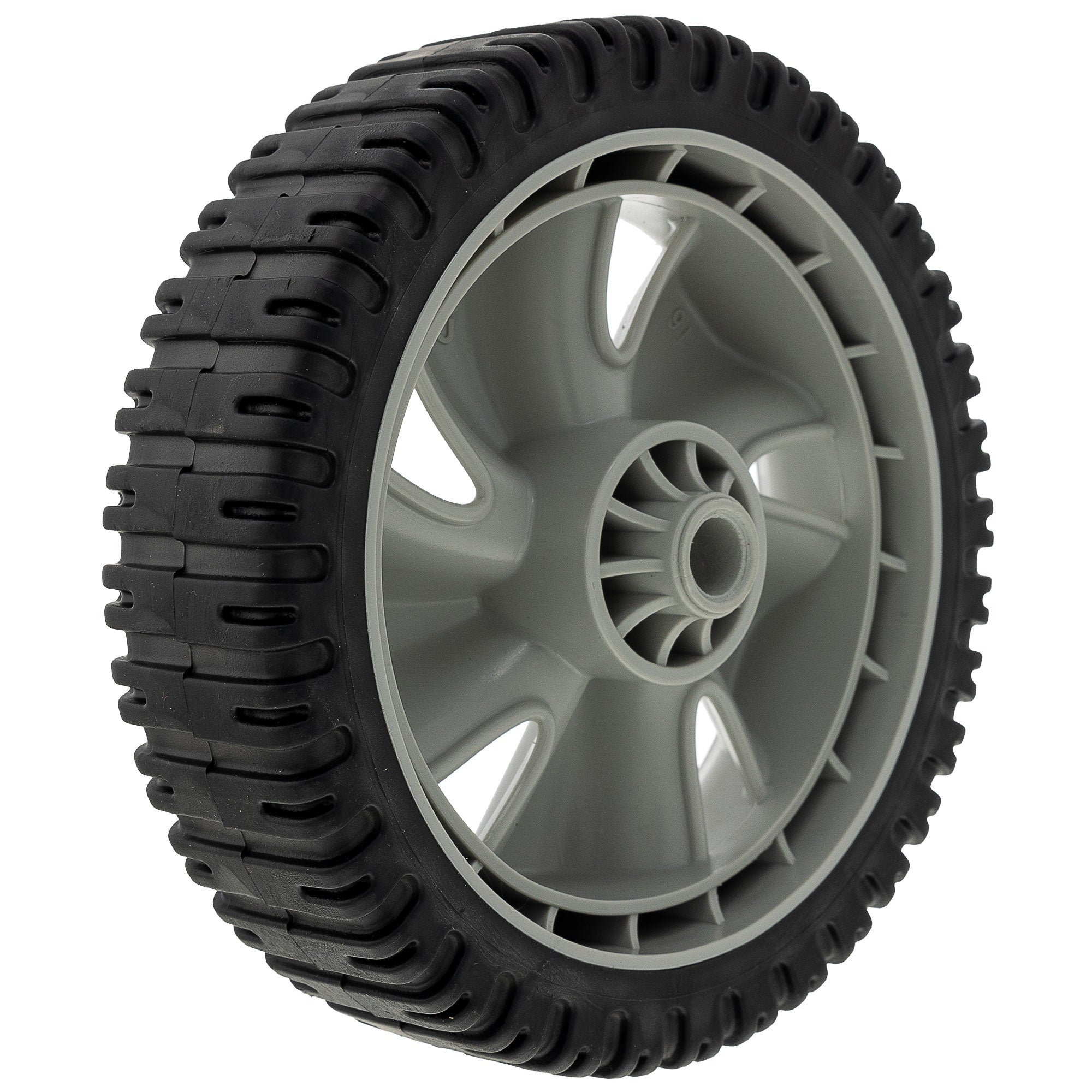 Troy-Bilt 734-1988 Gray Complete Wheel Assembly 7X1.8
