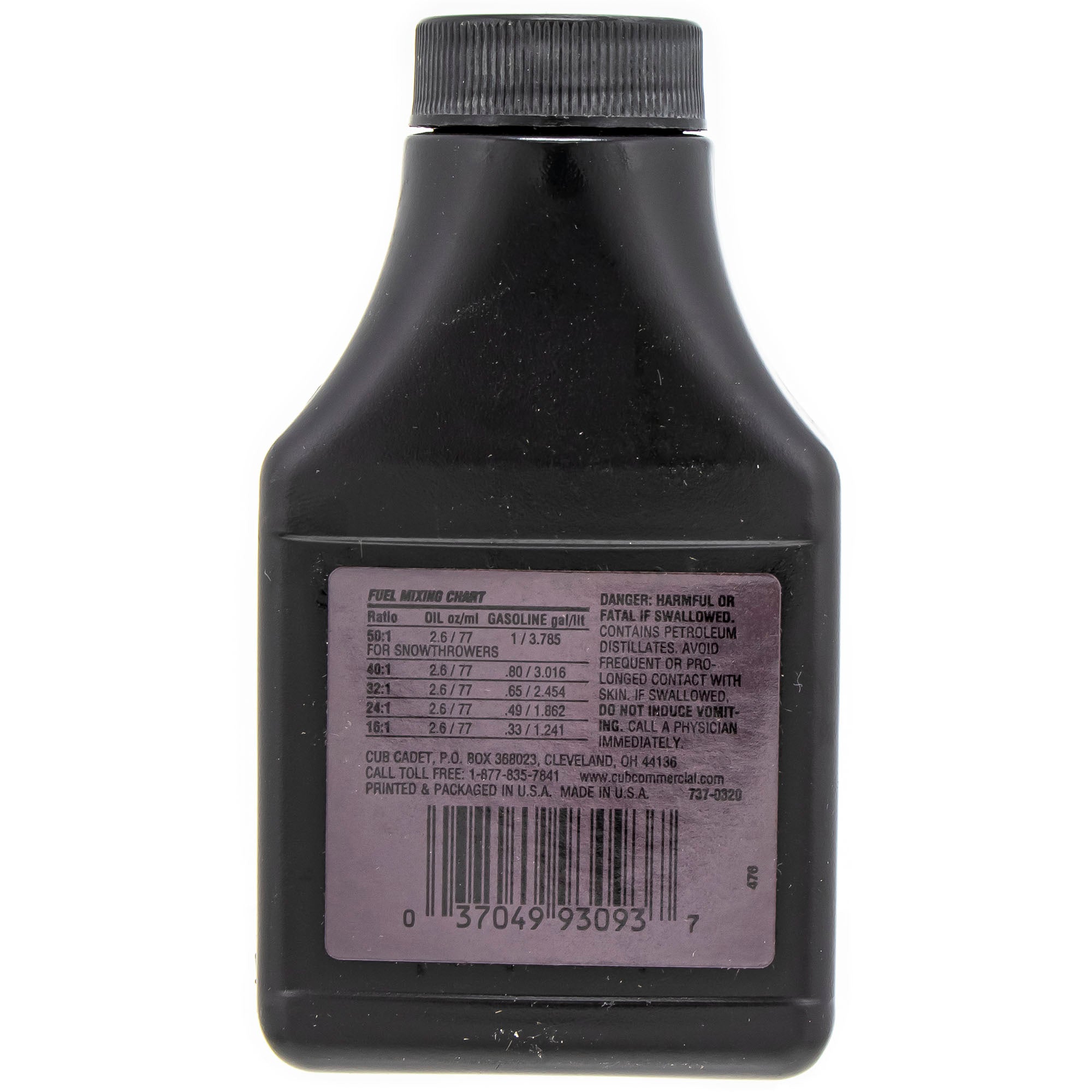 CUB CADET 737-0320 Engine Oil 2.6oz Bottle