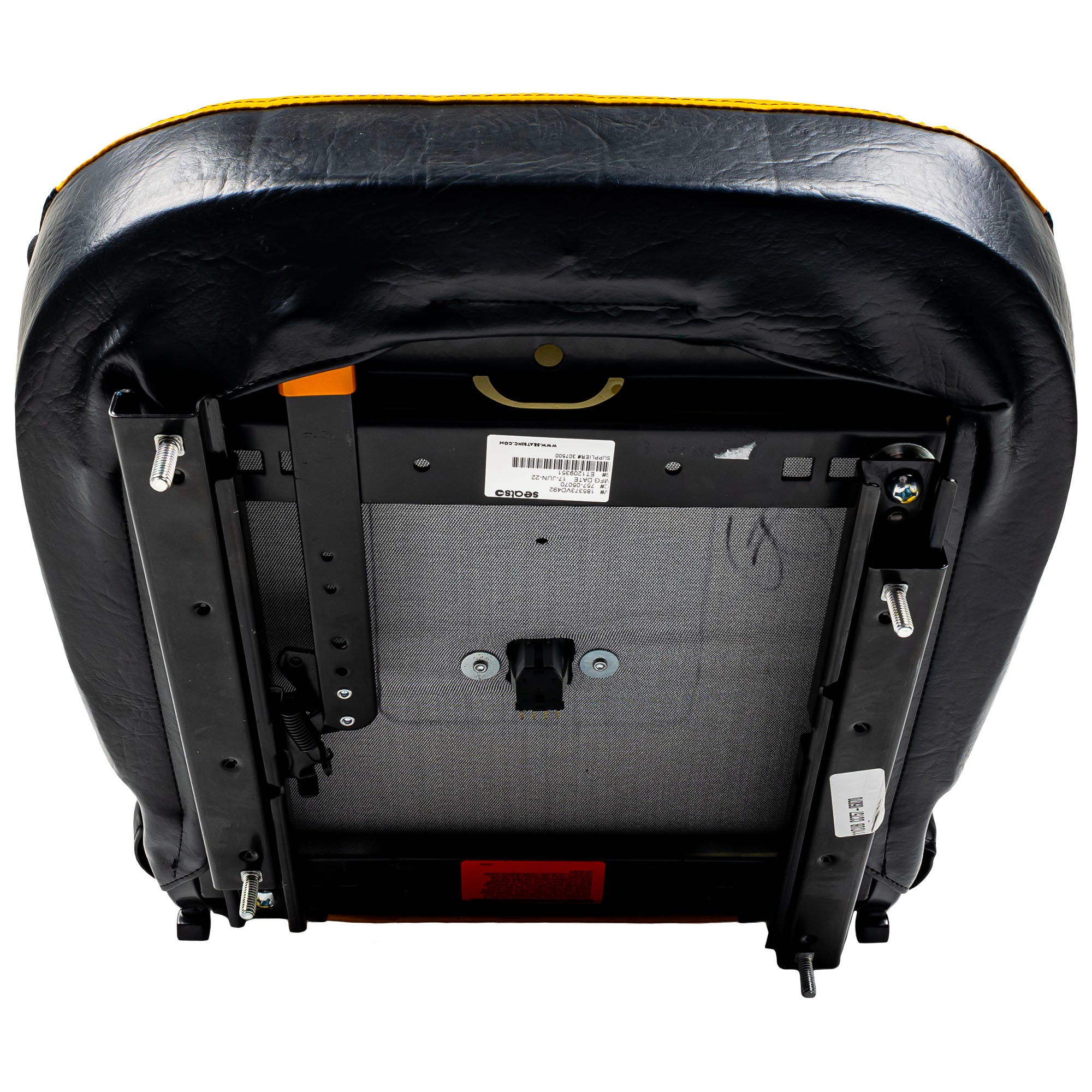 CUB CADET 757-05070 Black/Yellow 18" Gel Seat