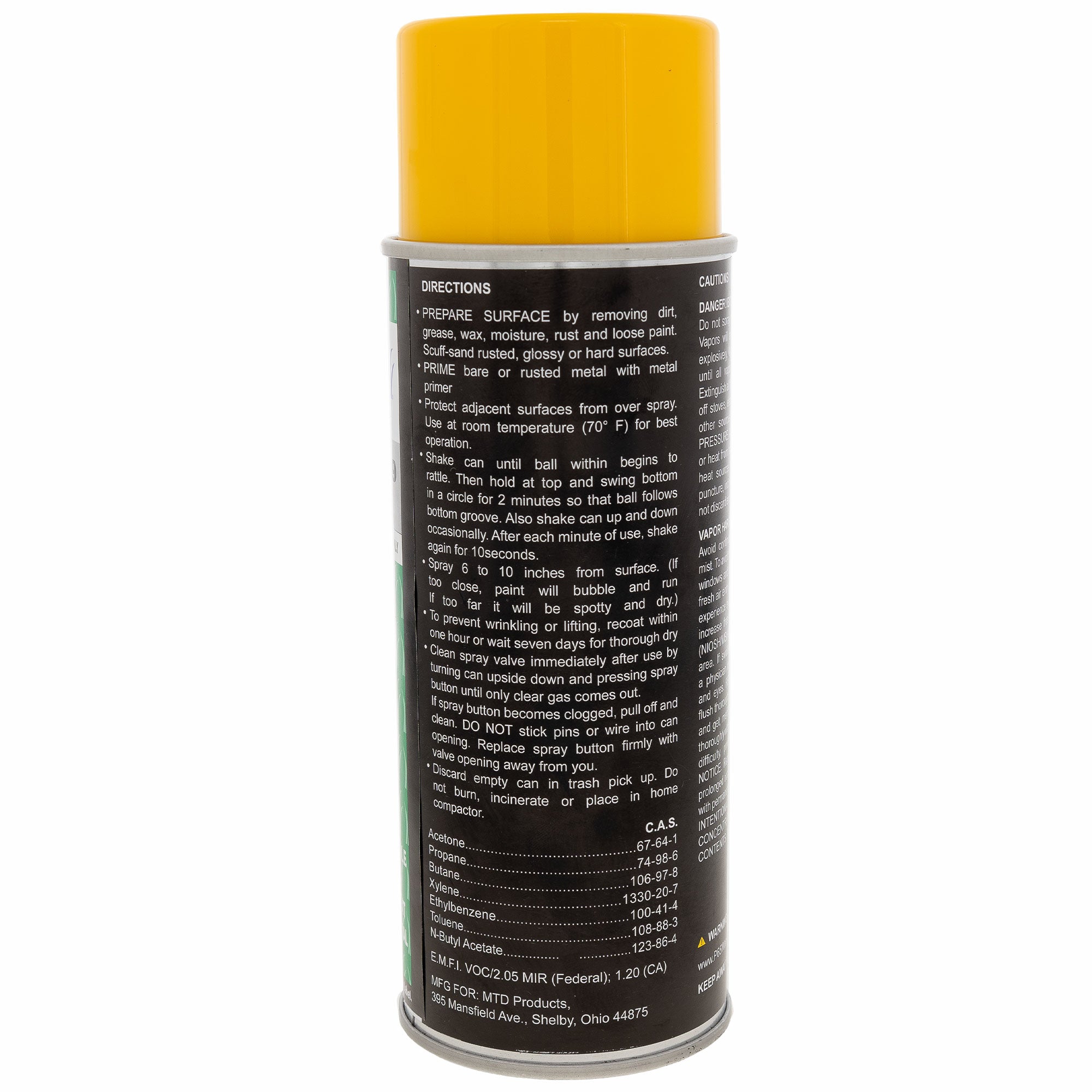 MTD 759-3940 Cub Yellow 99 Spray Paint 12oz Can