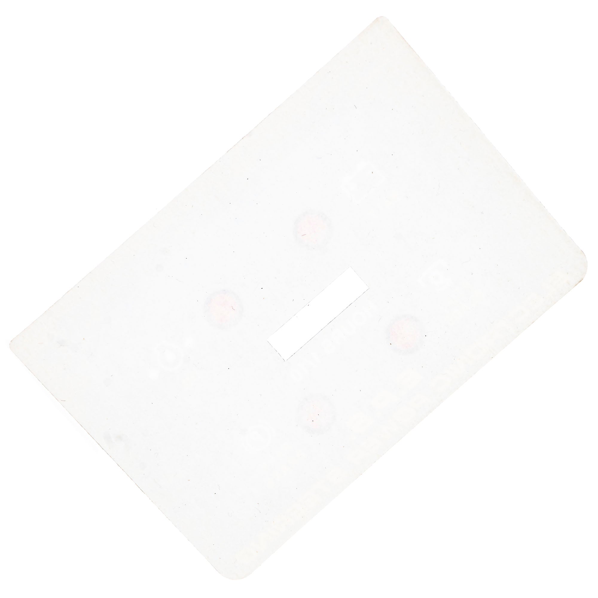 CUB CADET 777I23478 GTX Dash Panel Label