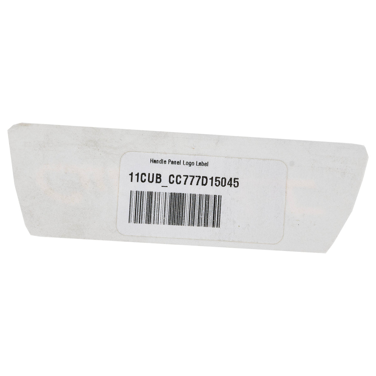CUB CADET 777D15045 Handle Panel Logo Label