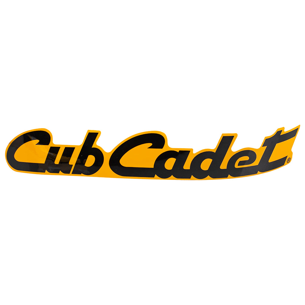 CUB CADET 777D15340 Label