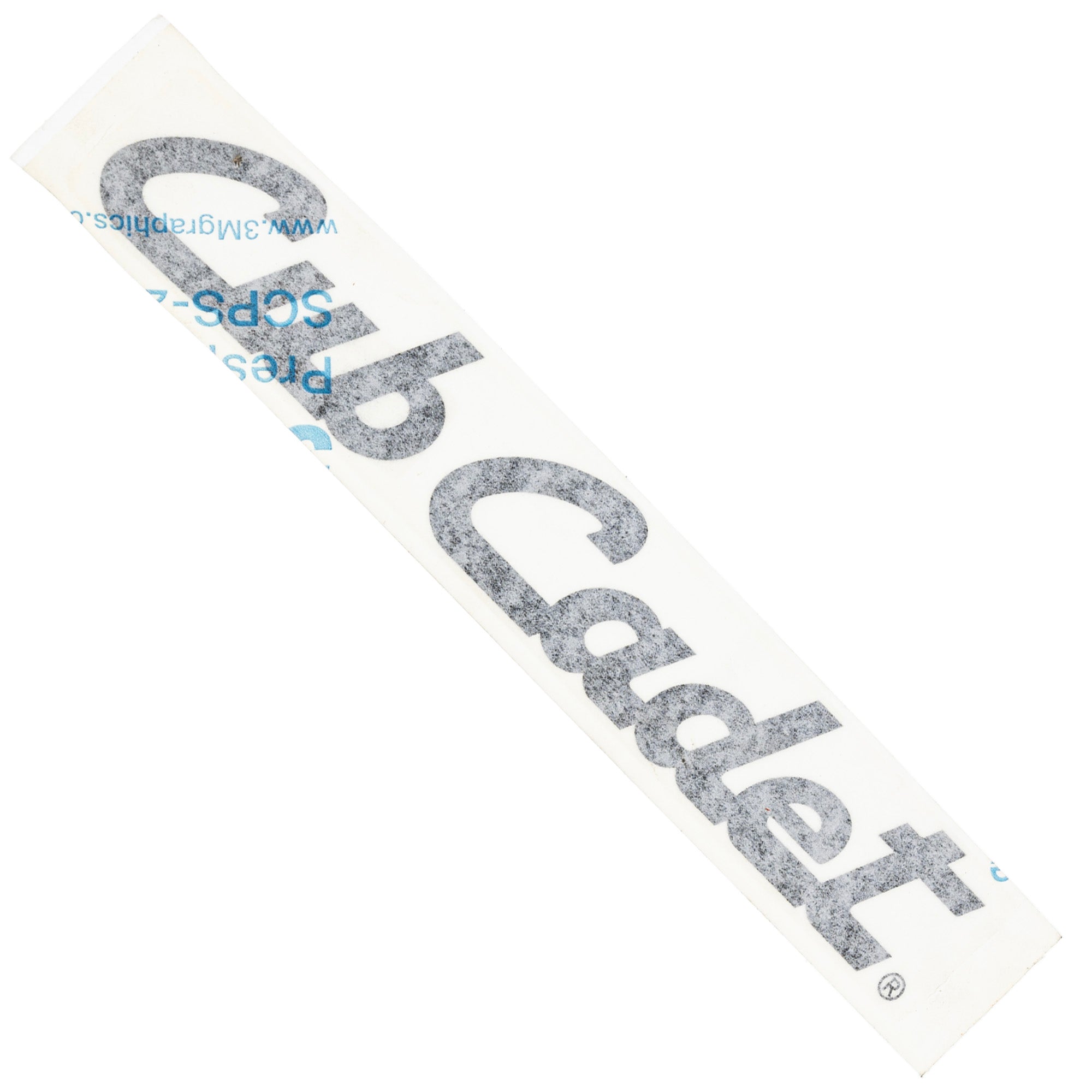 CUB CADET 777D23083 Floorboard Logo Label