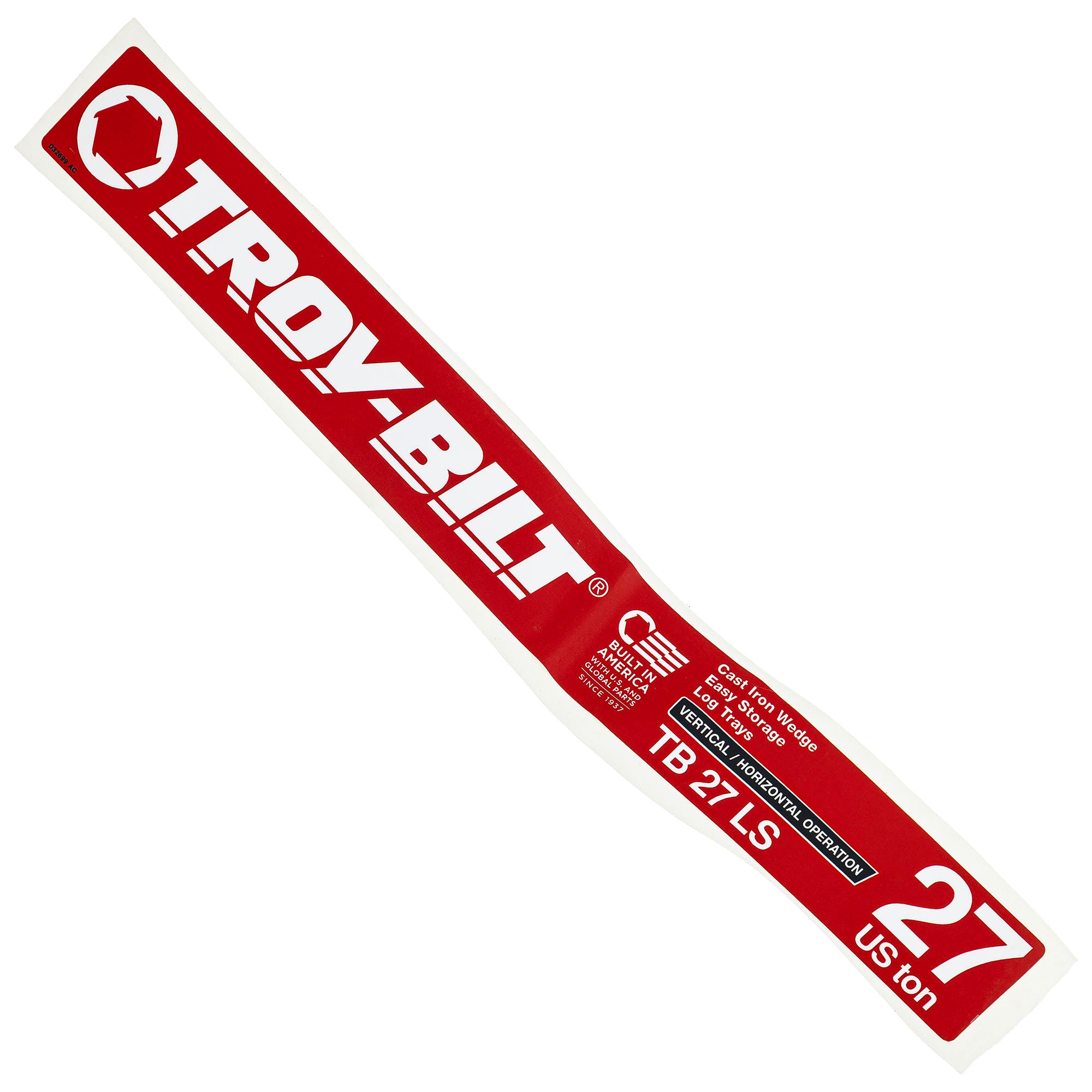 MTD 777D32699 Label