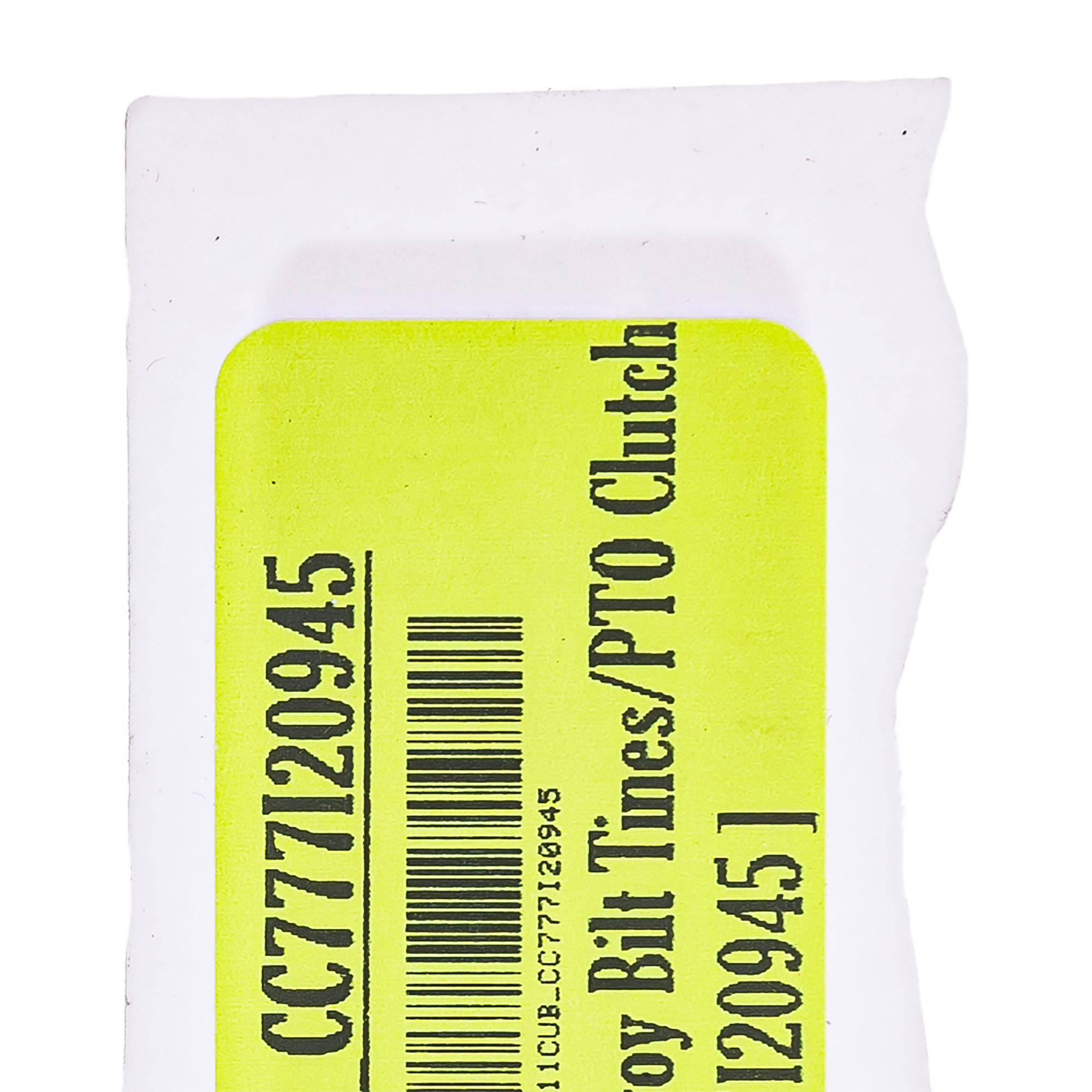 MTD 777I20945 Cub Cadet Troy Bilt Tines/PTO Clutch Label [ #777I20945 ]