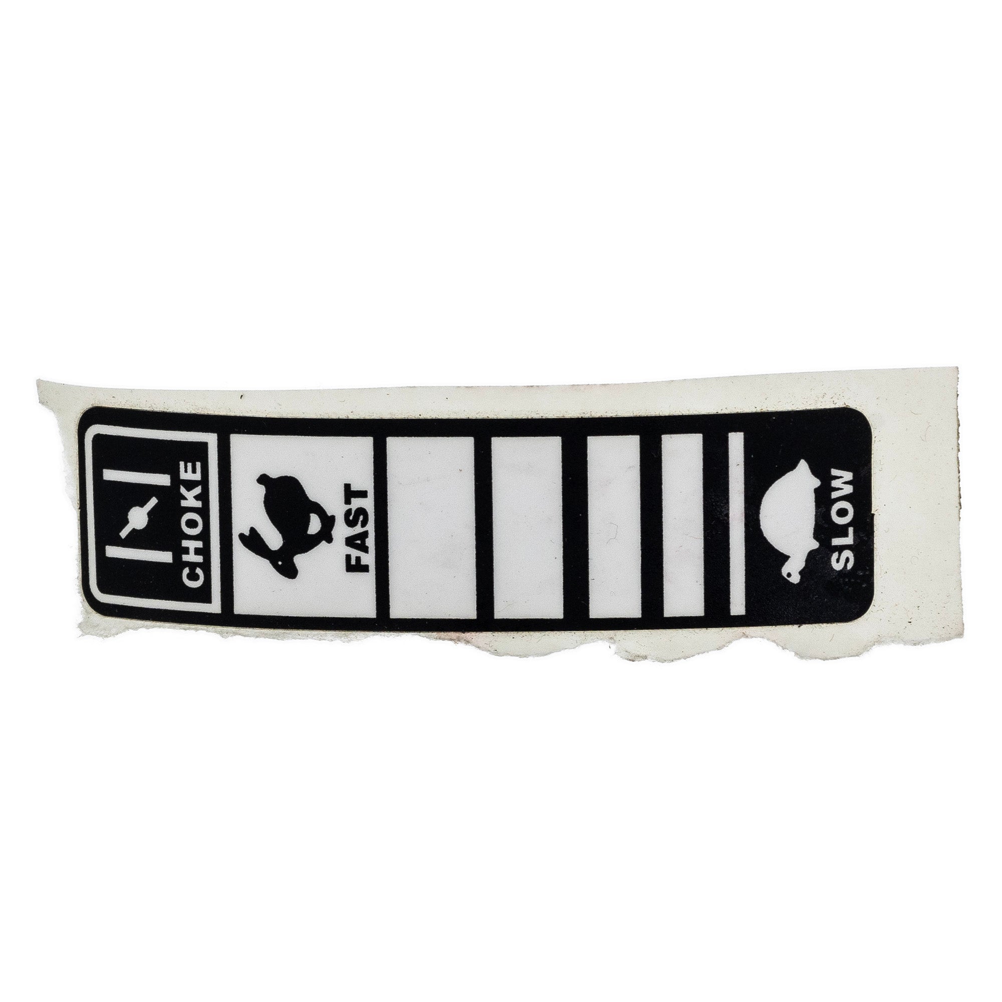 MTD 777I23510 Throttle Label
