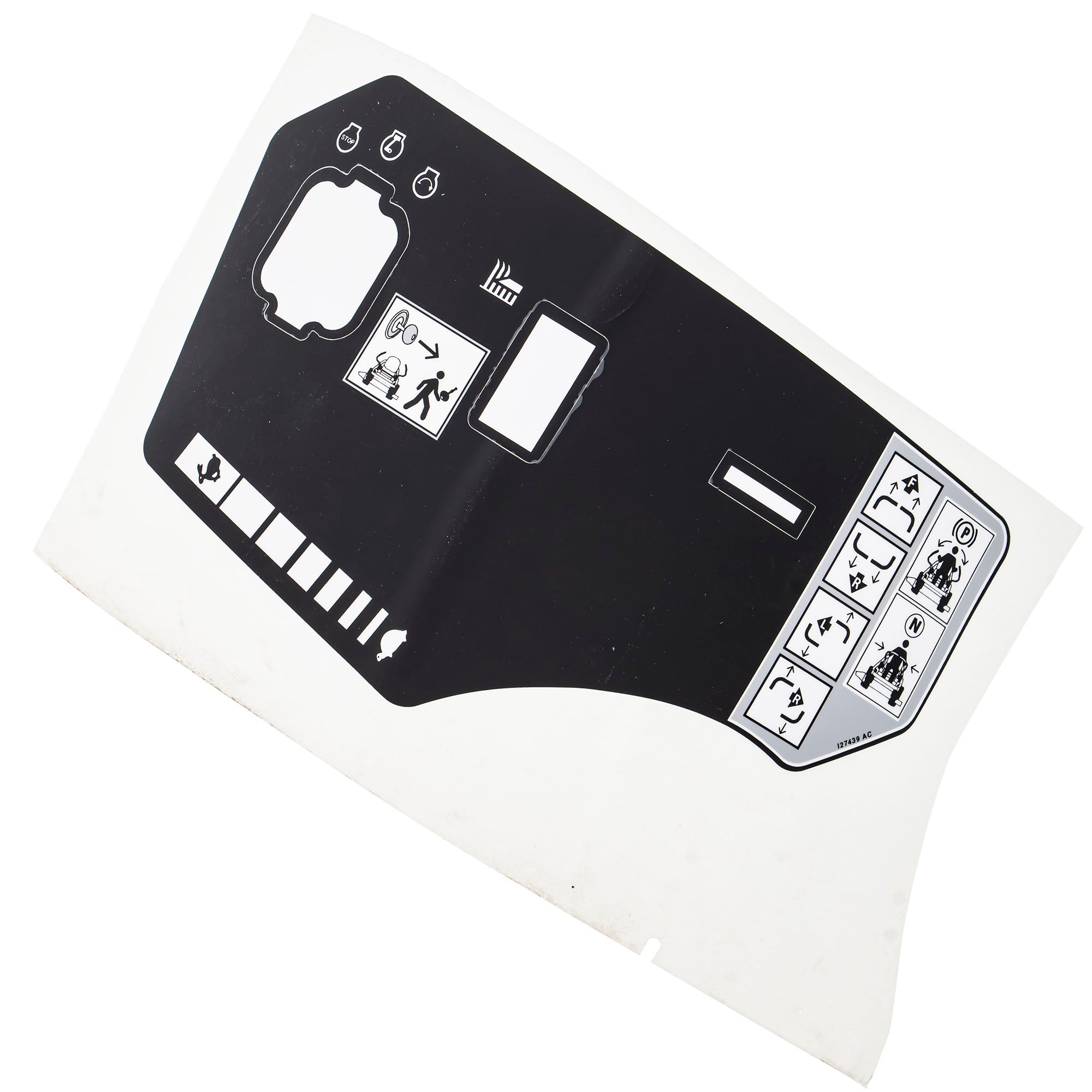CUB CADET 777I27439 Label