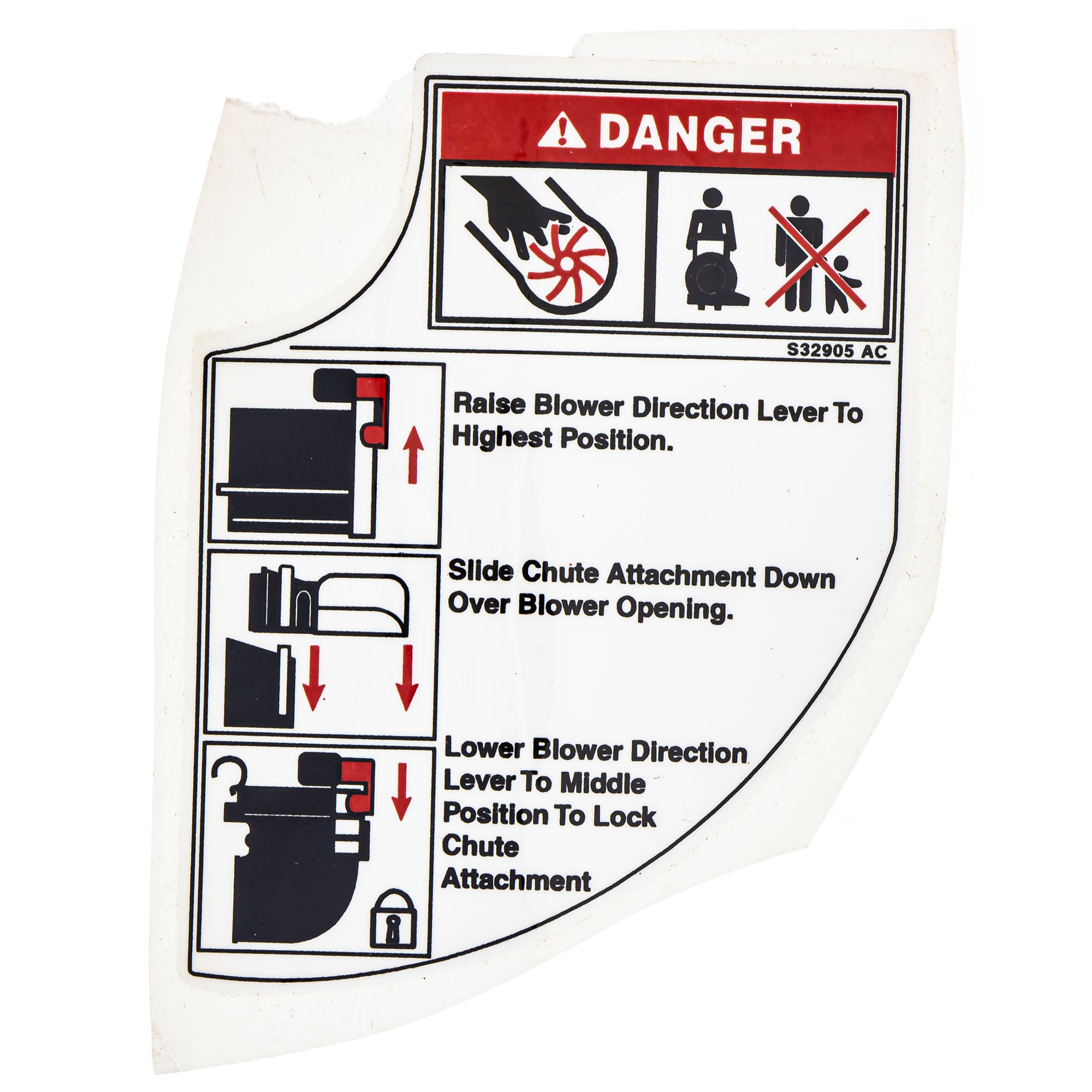 CUB CADET 777S32905 Decal