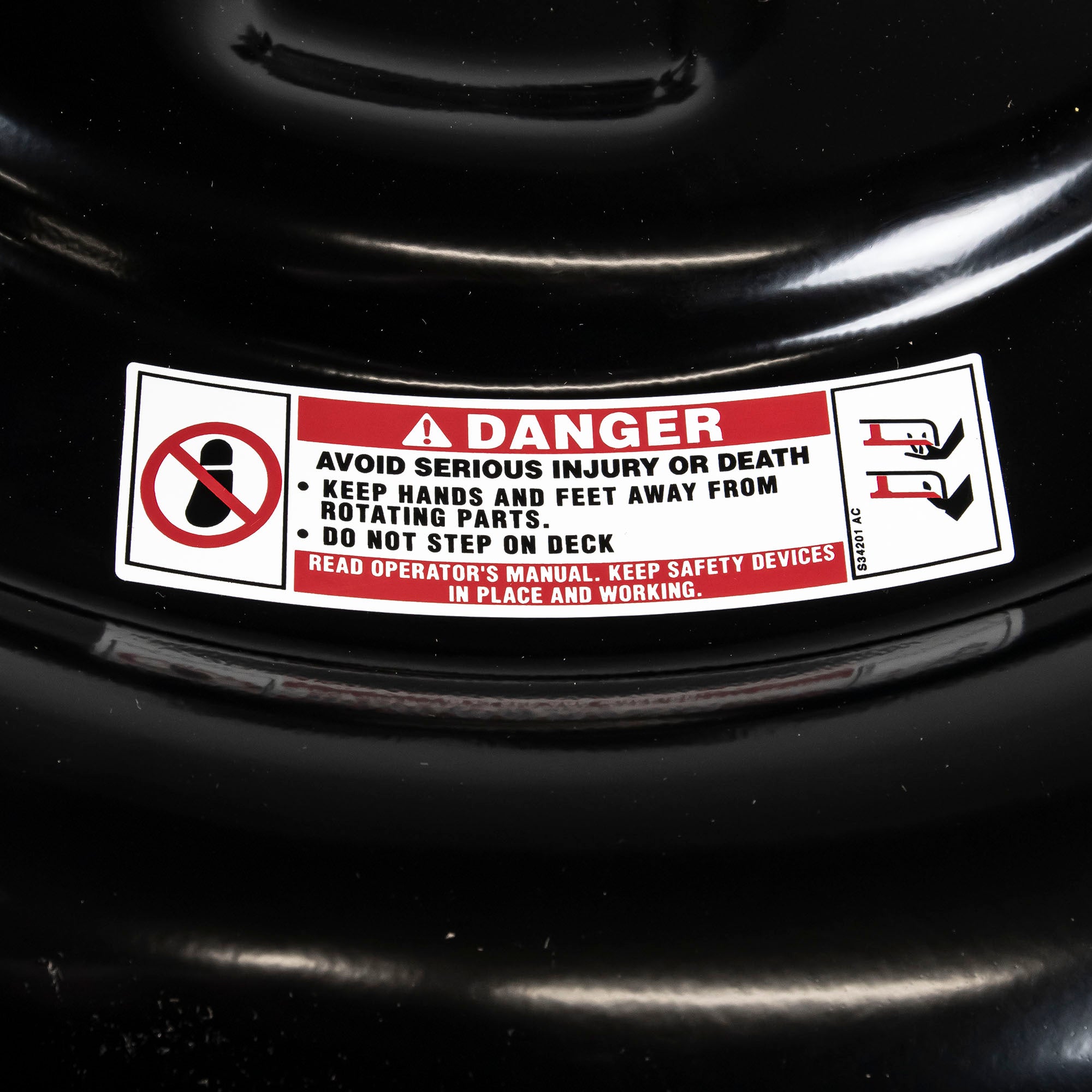 Troy-Bilt 777S34201 Label