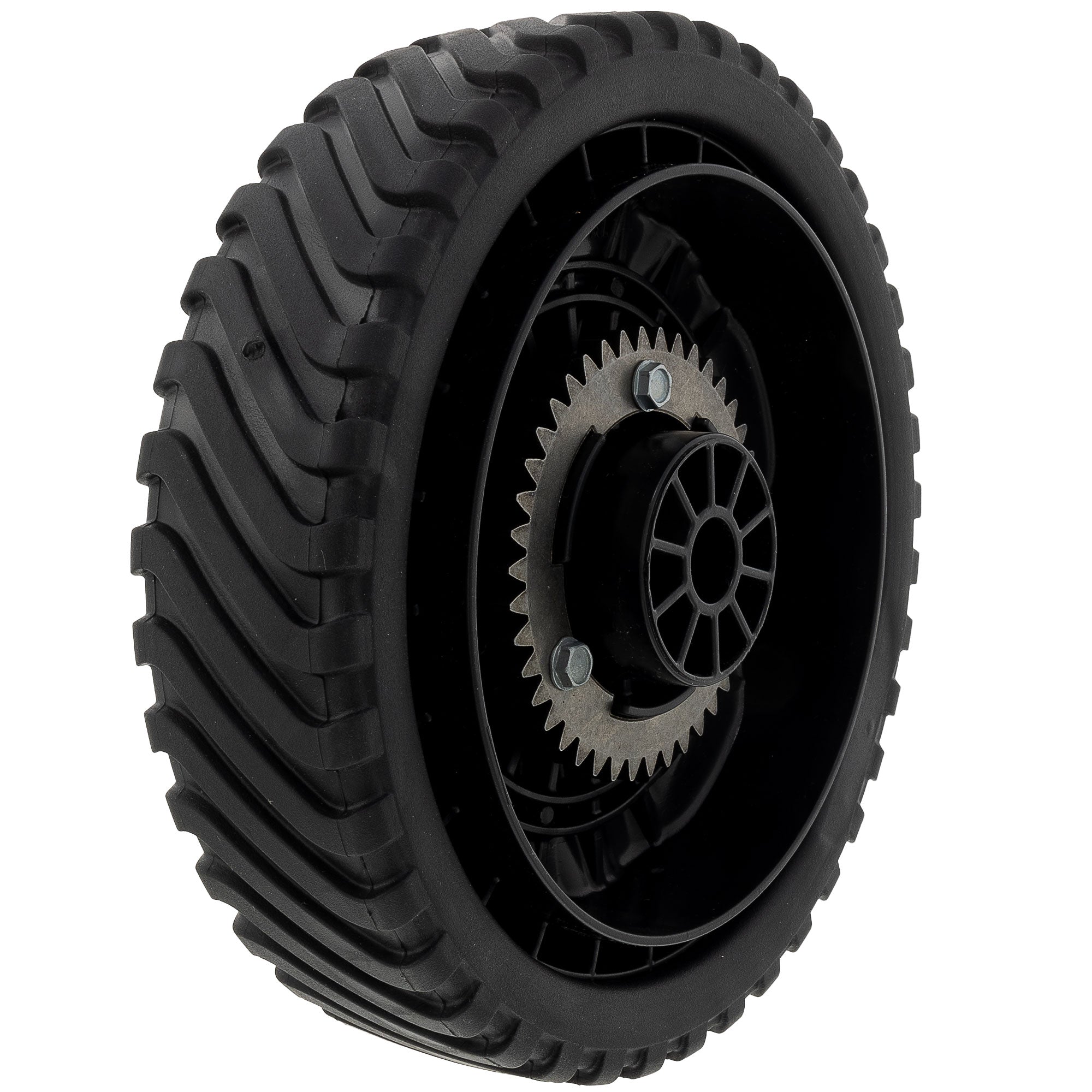 Troy-Bilt 934-05042 Black Rear Wheel Assembly 8x2