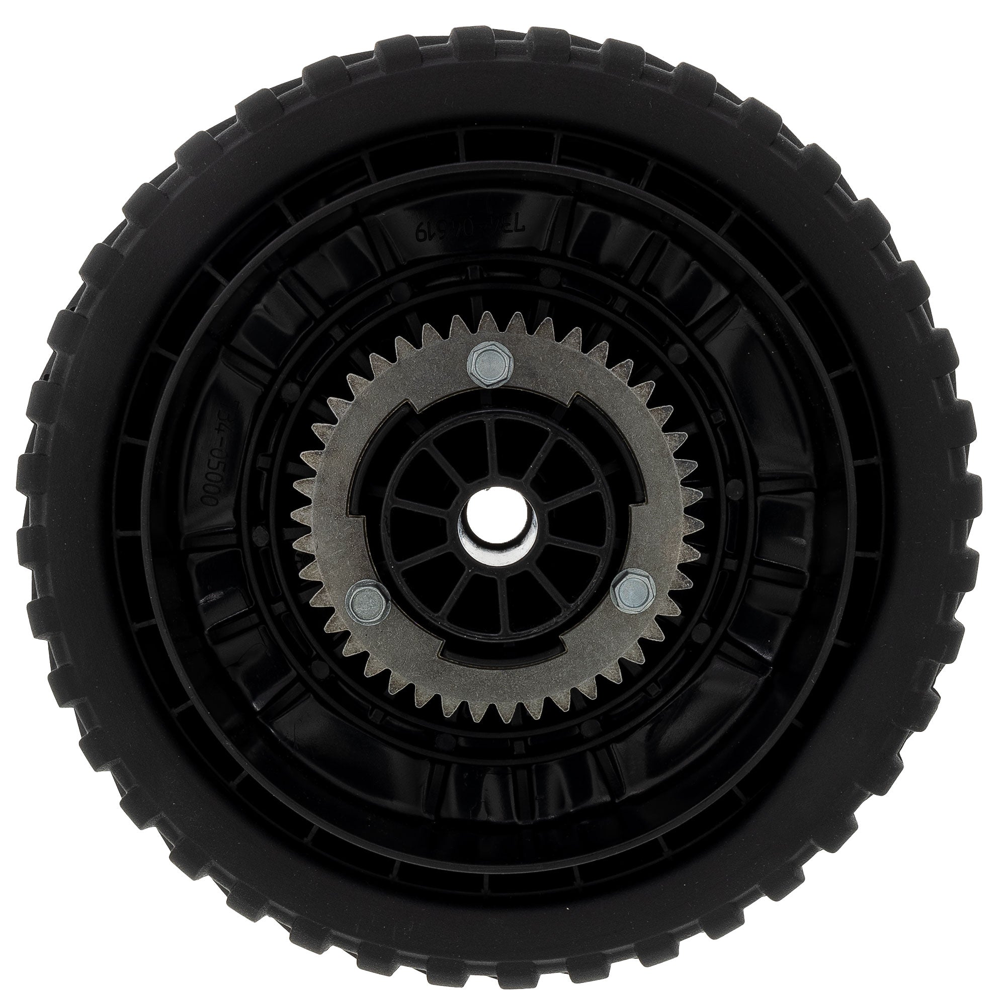 Troy-Bilt 934-05042 Black Rear Wheel Assembly 8x2