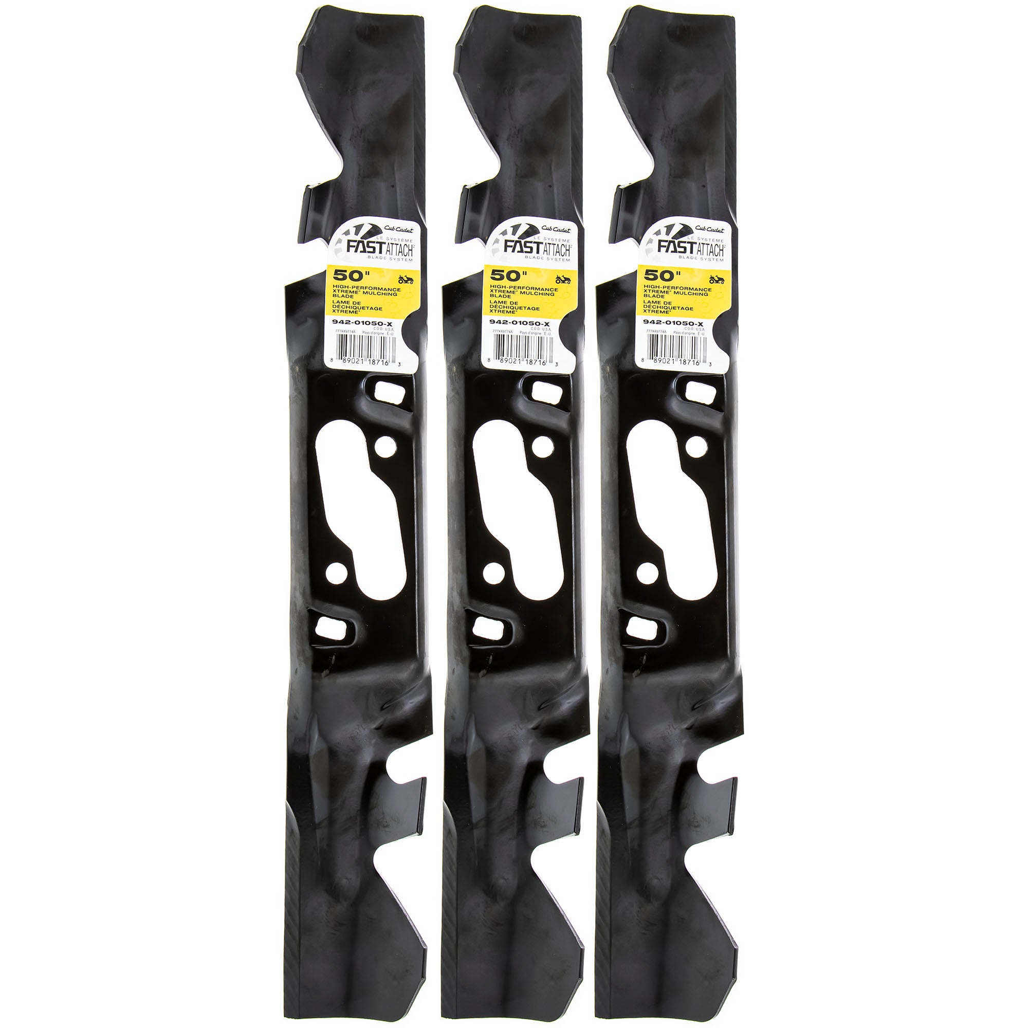 CUB CADET 942-01050-X Blade 3-Pack