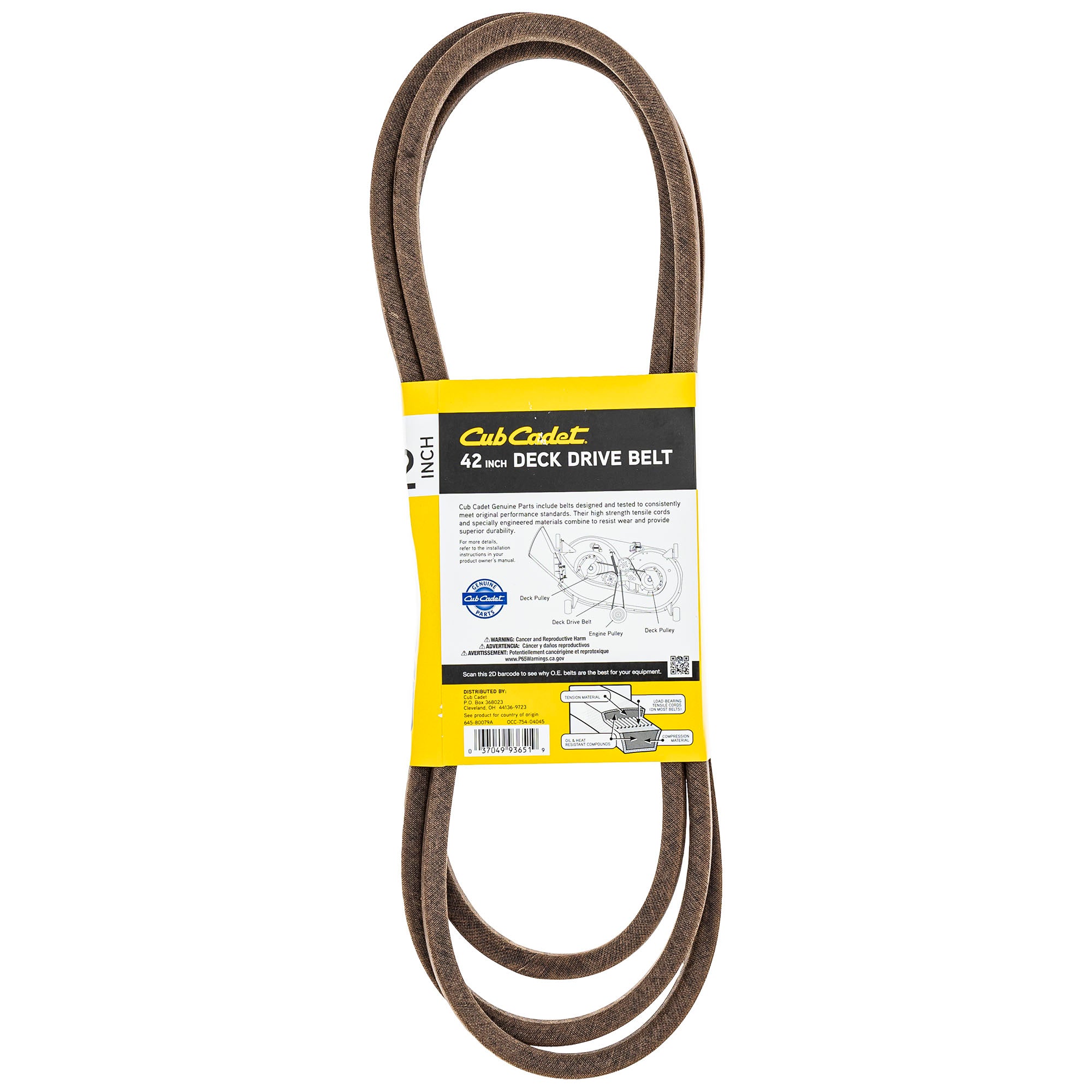 Troy-Bilt 954-04045 Deck Drive Belt