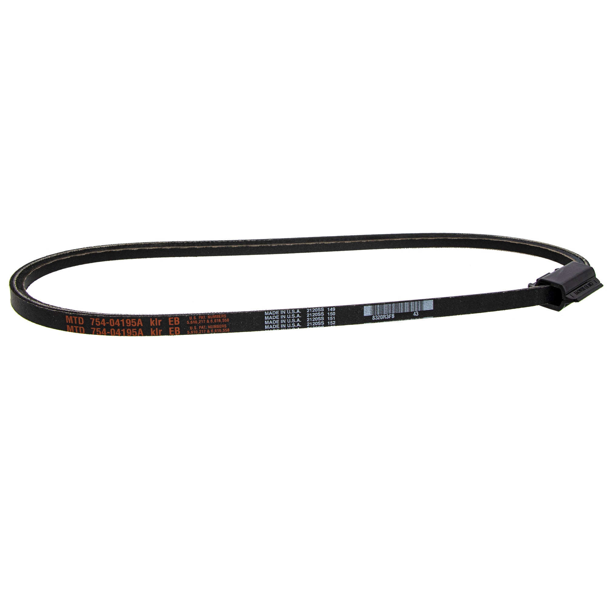 MTD 954-04195A Auger Drive Belt