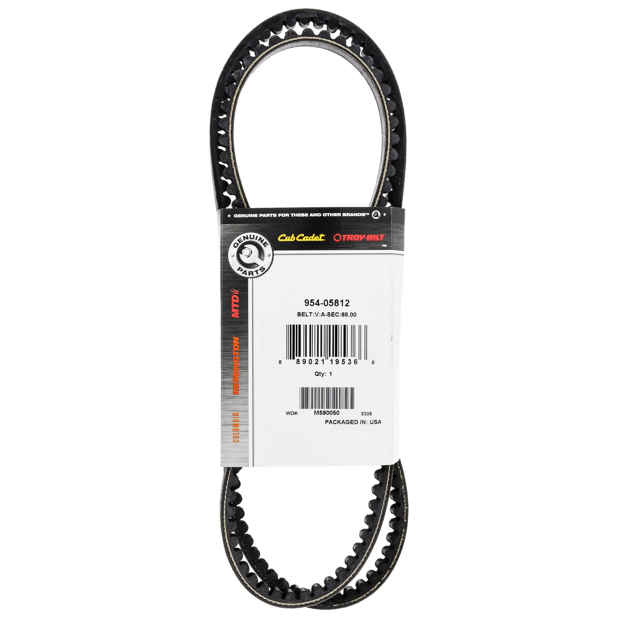 CUB CADET 954-05812 Trans Belt