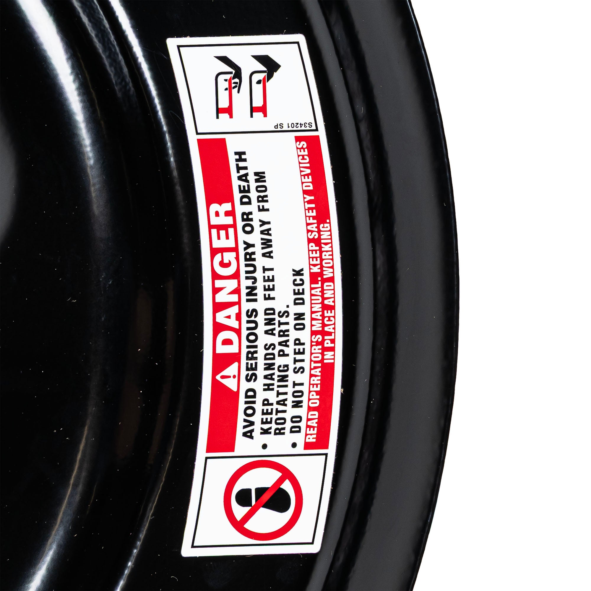 MTD 983-05040E-0637 30" Deck Shell W/O Nozzle Powder Black