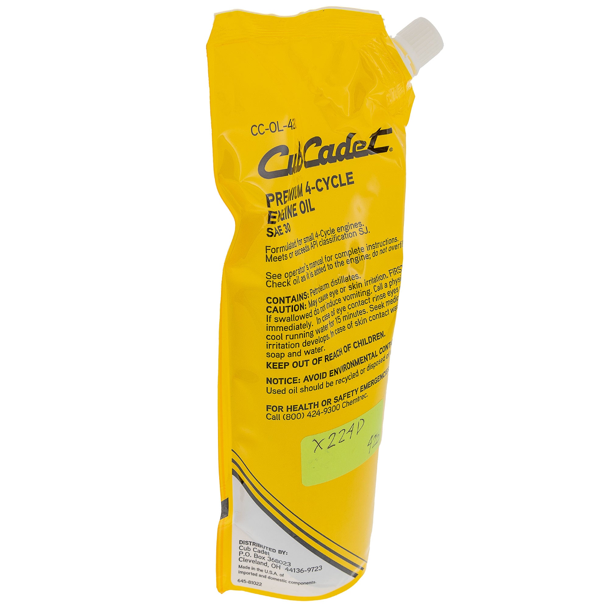 CUB CADET CC-OL-420 Oil