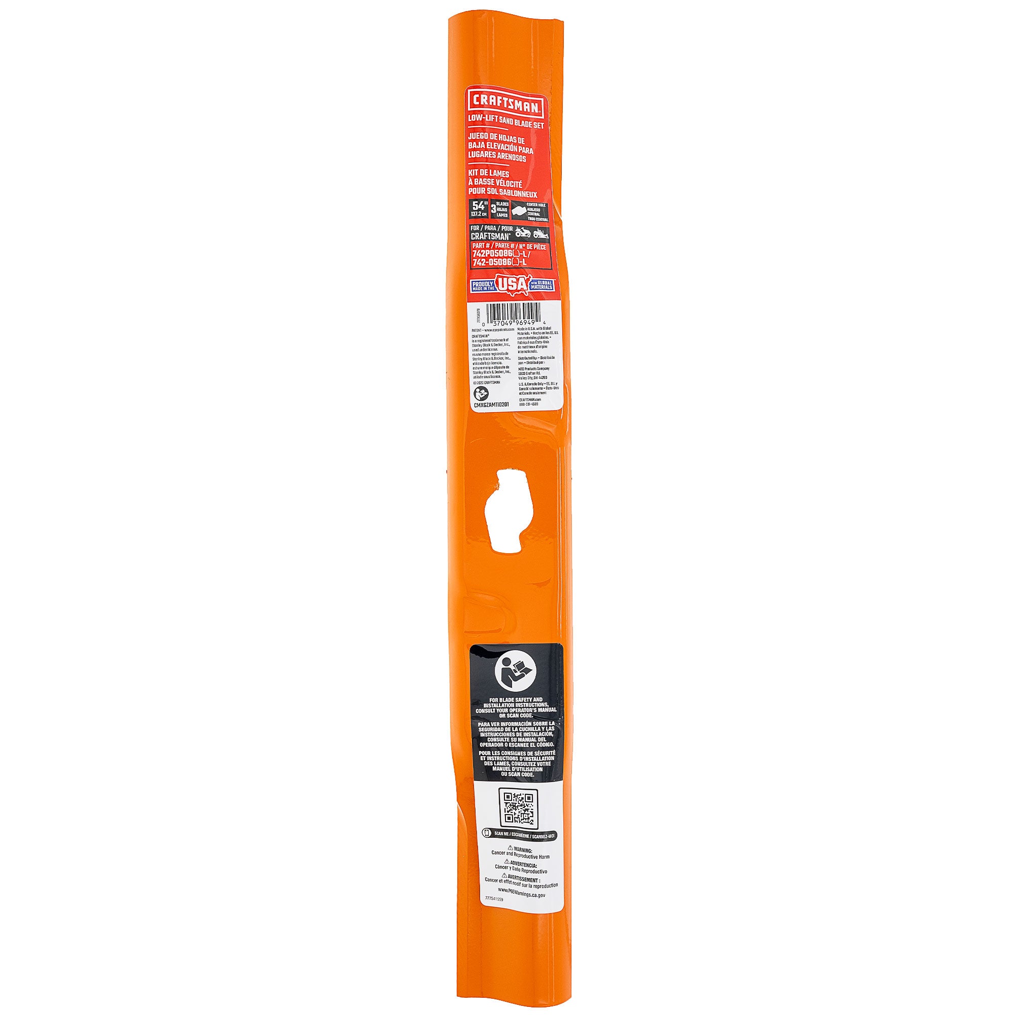 CUB CADET CMXGZAM110201 Low-Lift Blade Set