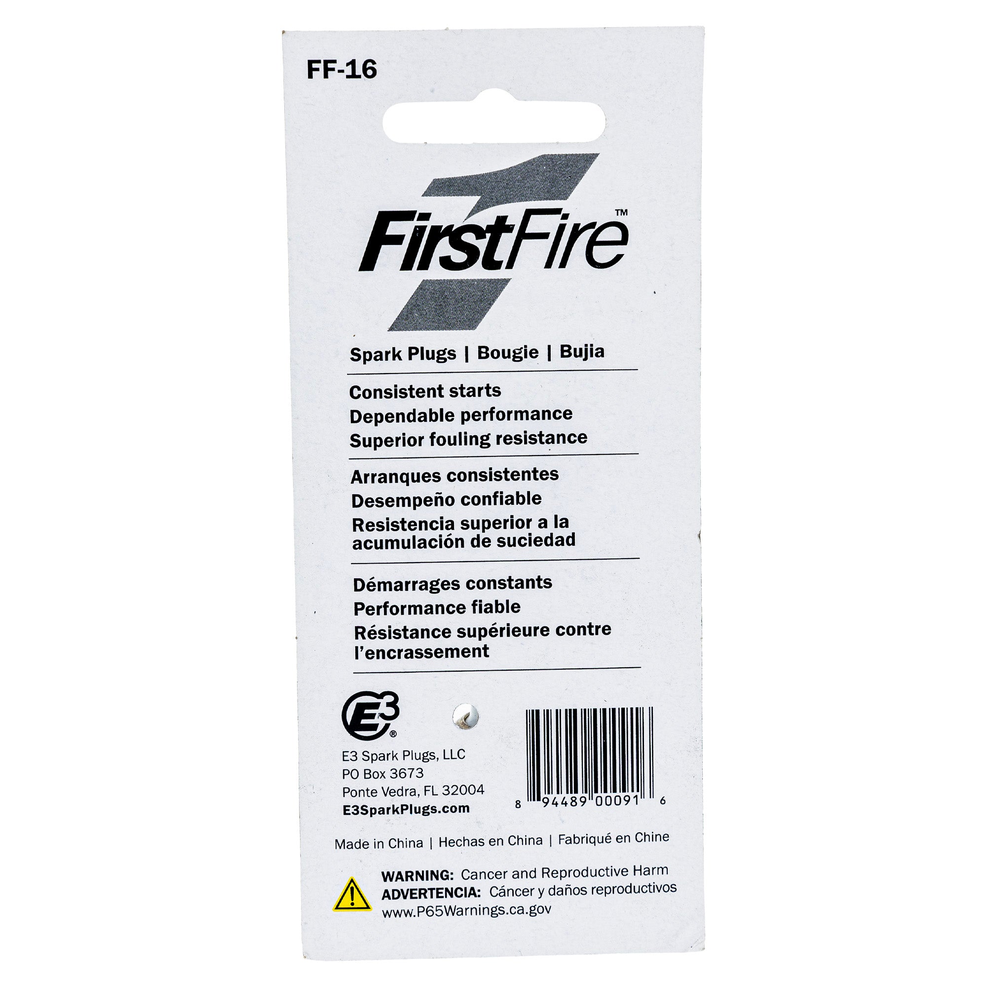 CUB CADET FF-16 Spark Plug 1st Fire RP DJ6/7