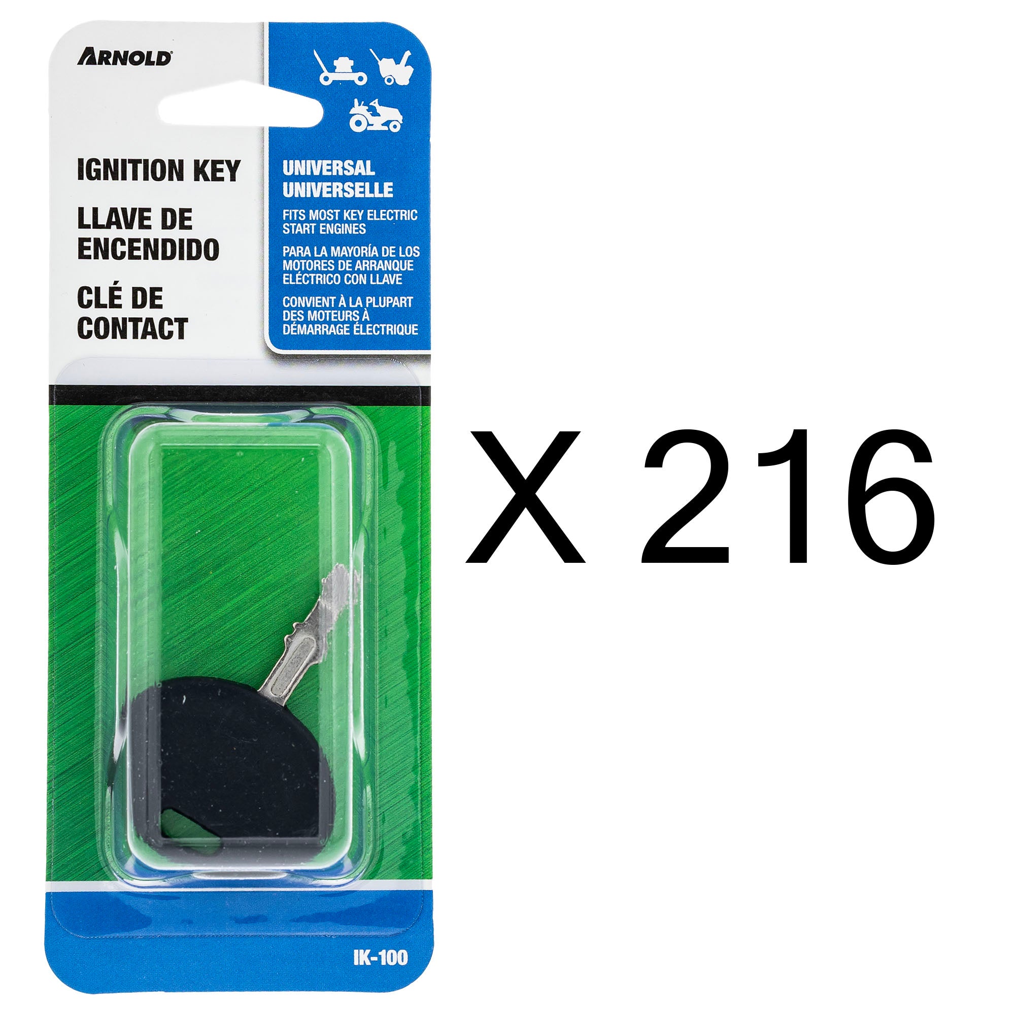 CUB CADET IK-100-B Universal Ignition Key 216 PACK