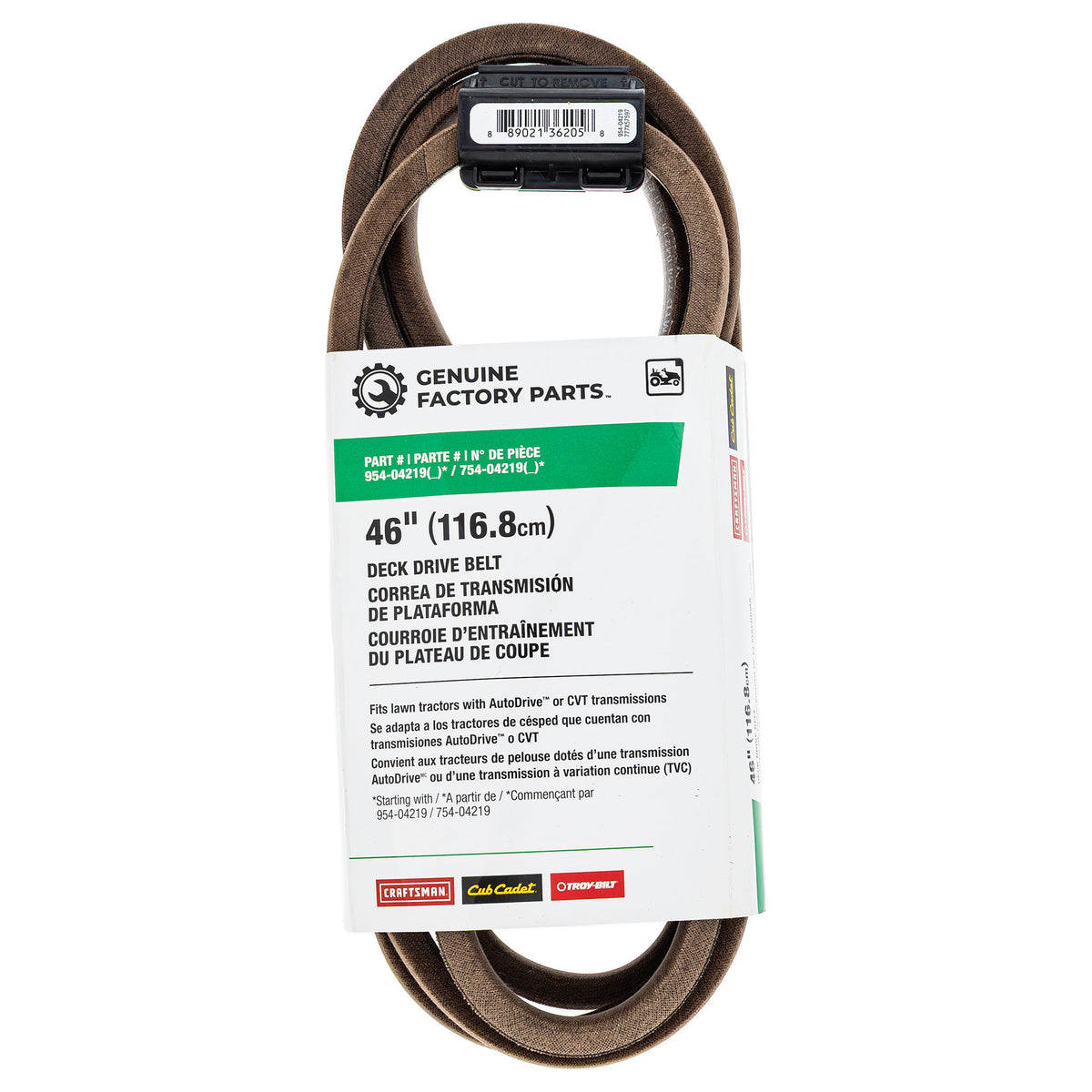 MTD OCC-754-04219 Drive Belt
