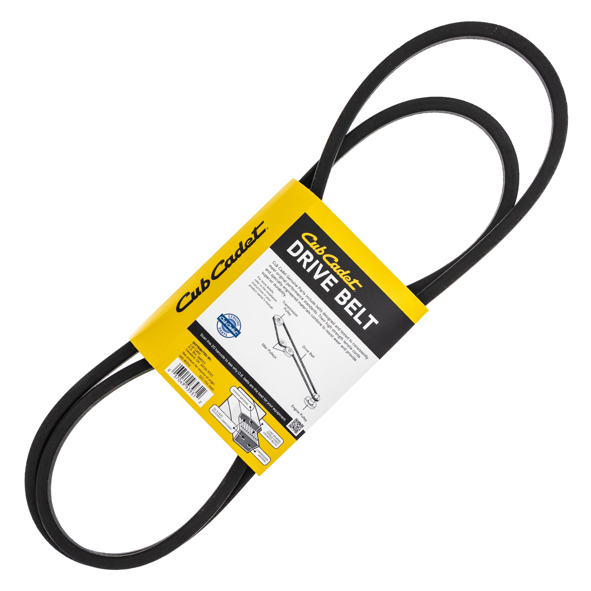 CUB CADET OCC-754-0461 Hydro Transmission Drive Belt