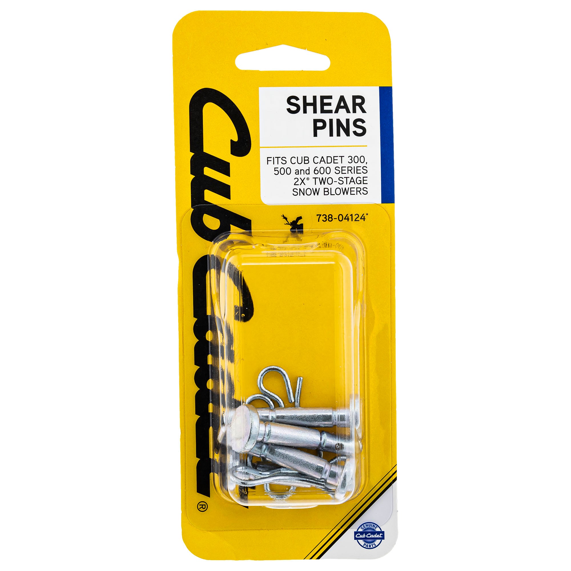 Troy-Bilt OEM-738-04124 Shear Pins