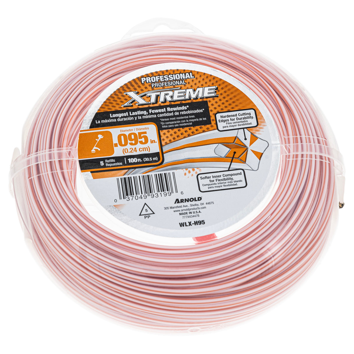 Arnold WLX-H95 Professional Xtreme String Trimmer Line