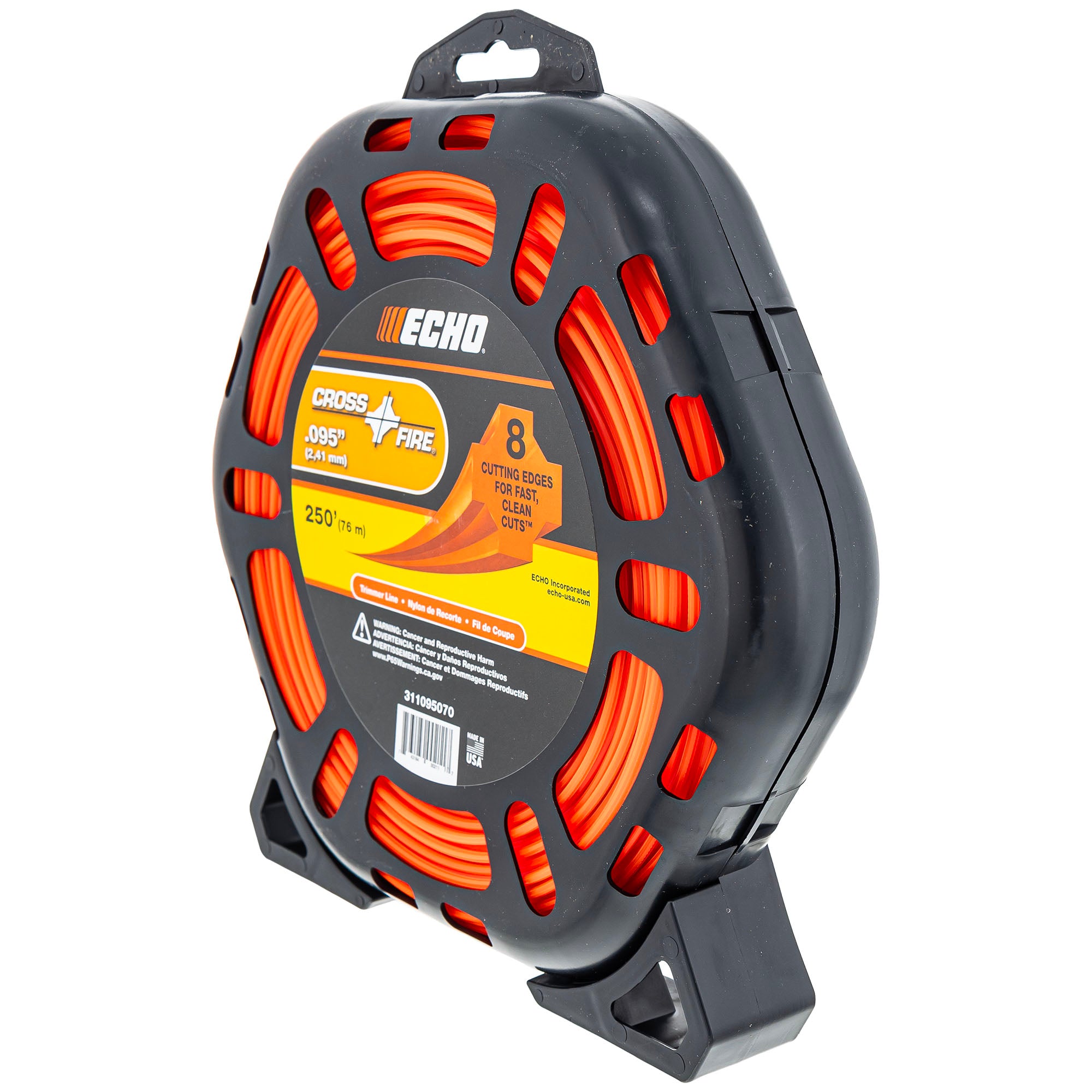 Echo 311095070 1lb Donut .095 Cross Fire String Trimmer Line