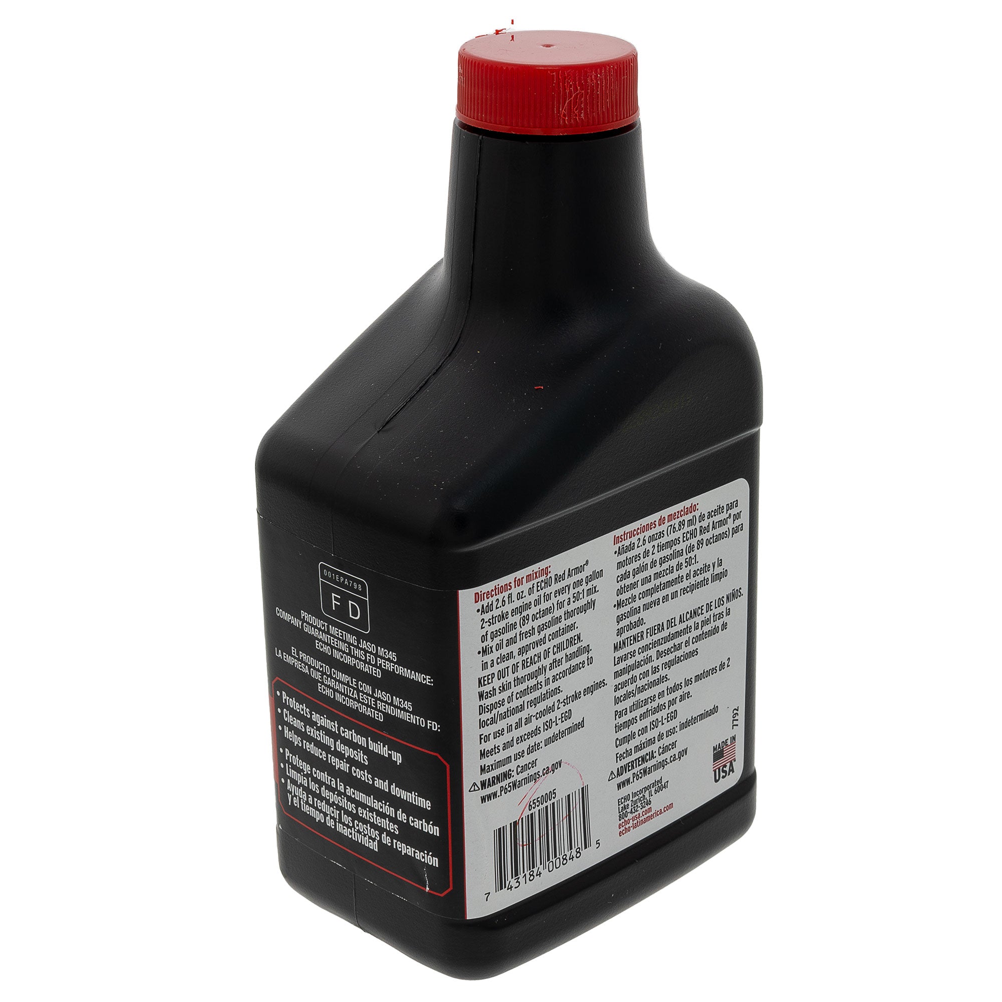Echo 6550005 2-Stroke Engine Oil 12.8fl oz Bottle