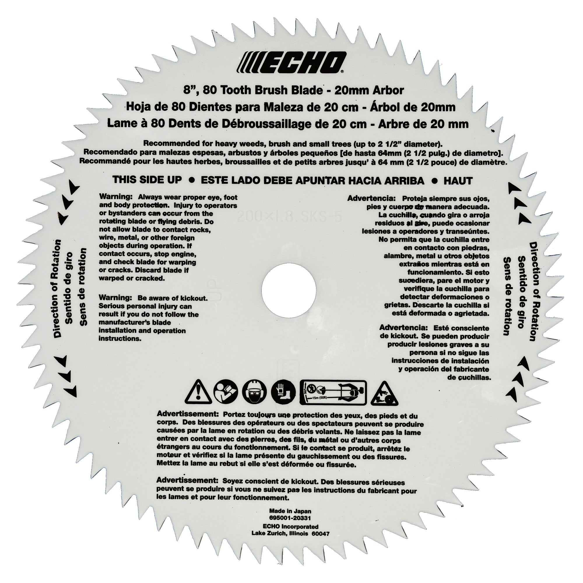 Echo 69500120331 Blade