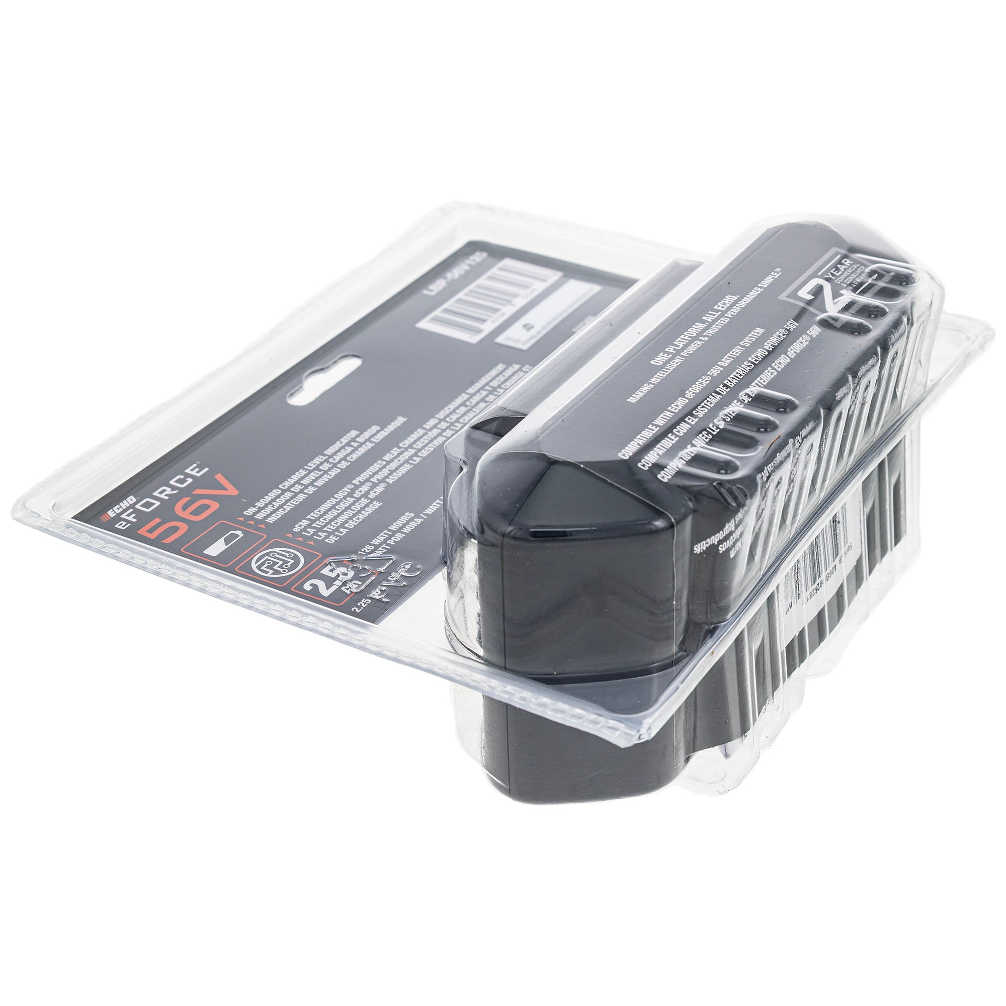 Echo LBP56V125A 56V Compact 2.5Ah Lithium-Ion Battery