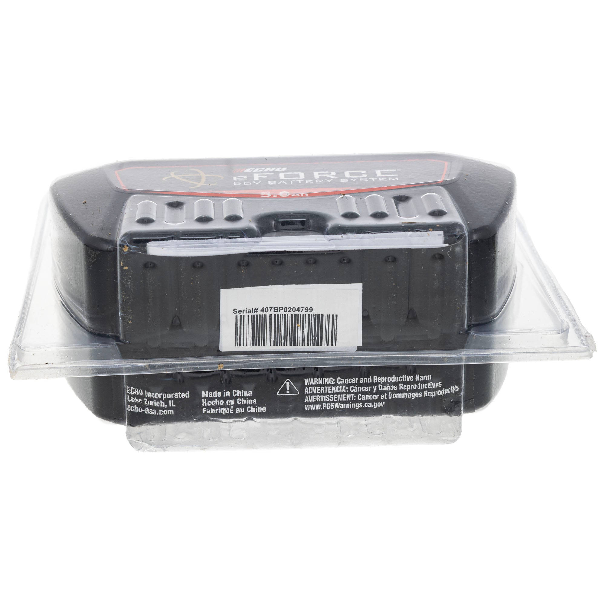 Echo LBP56V250A 56V High-Capacity 5.0 Ah Lithium-Ion Battery