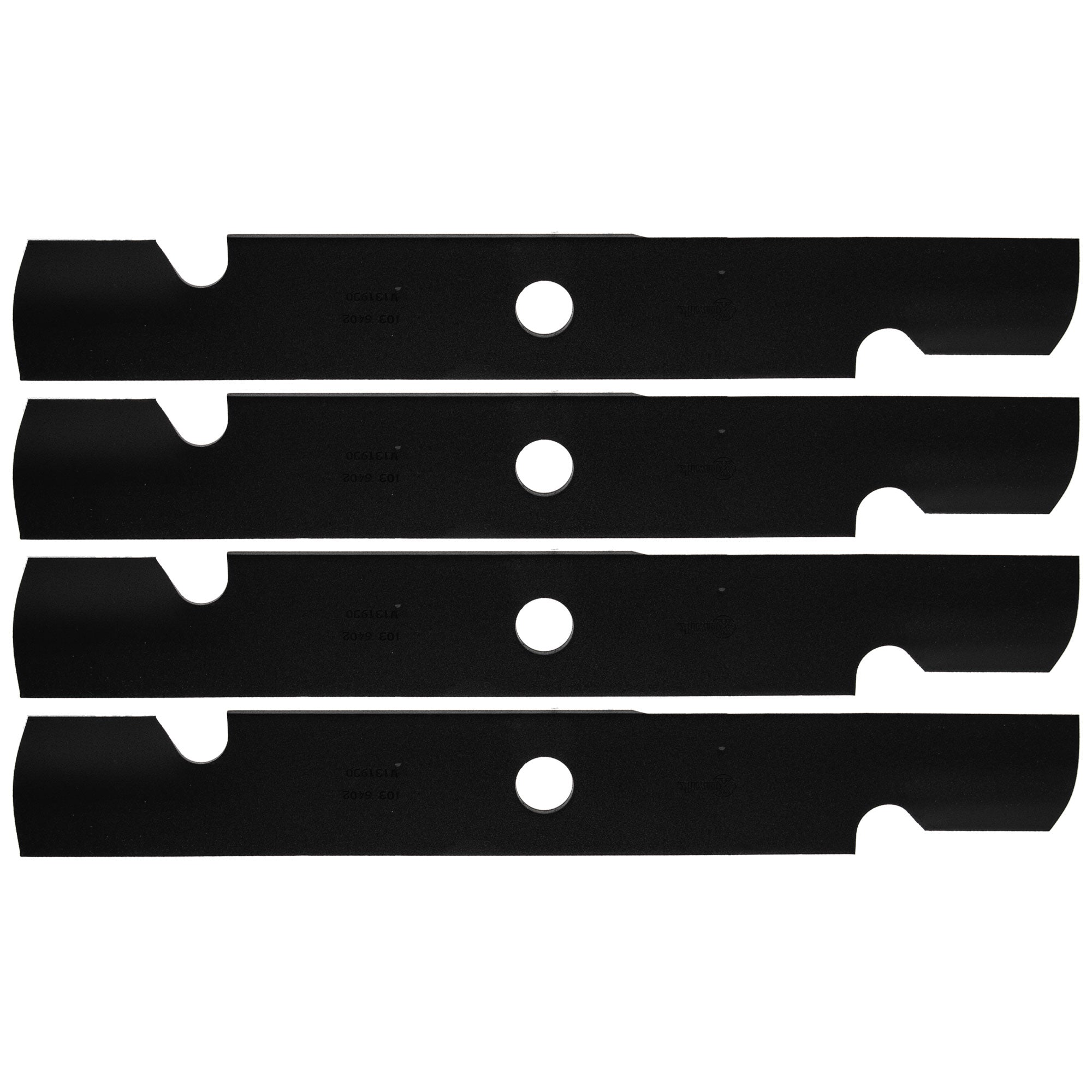 Exmark 103-6402-S Notched Blade 4-Pack