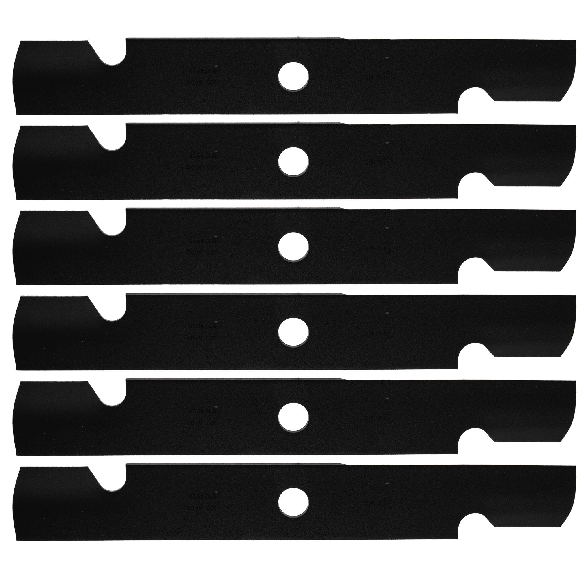 Exmark 103-6402-S Notched Blade 6-Pack