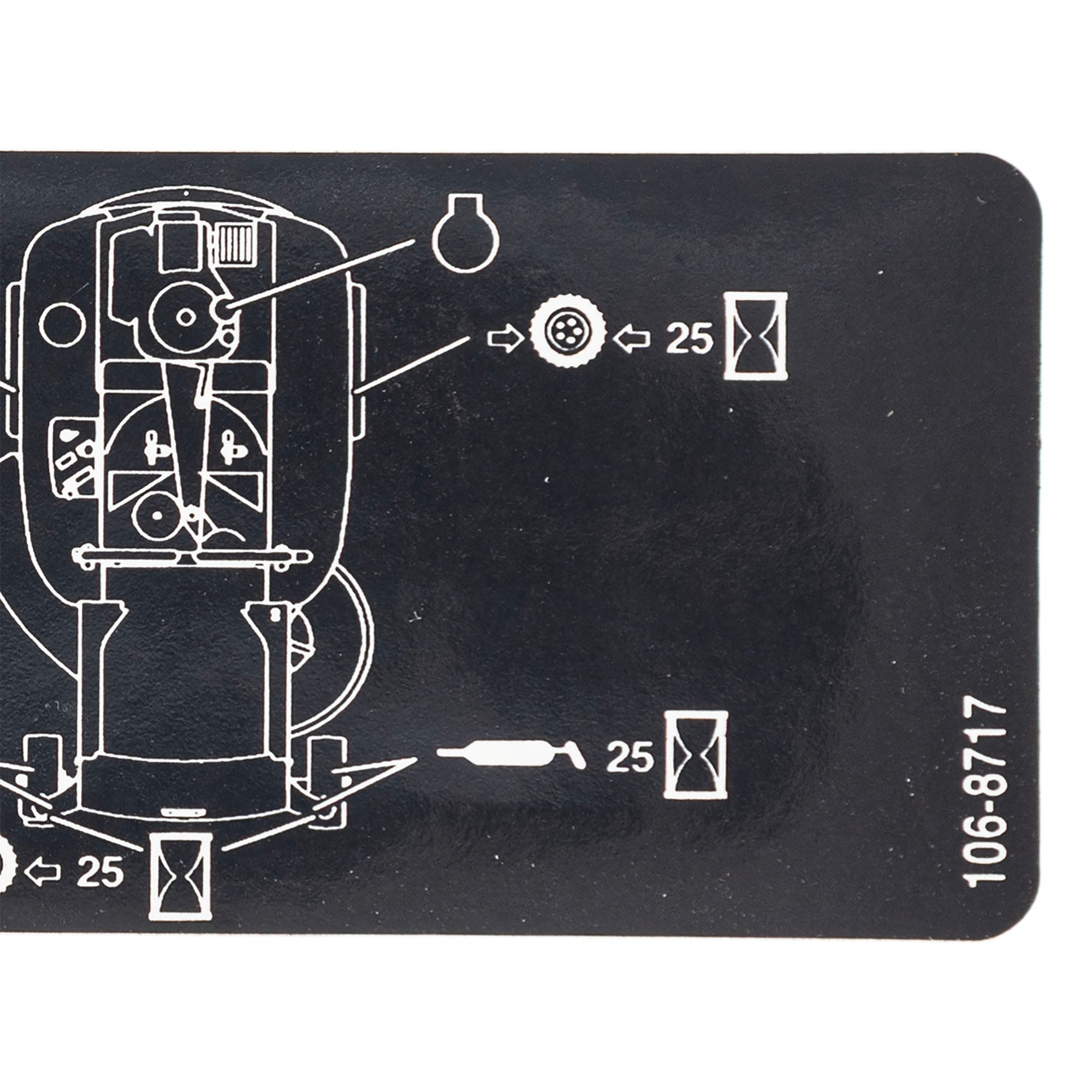 Exmark 106-8717 Service Decal