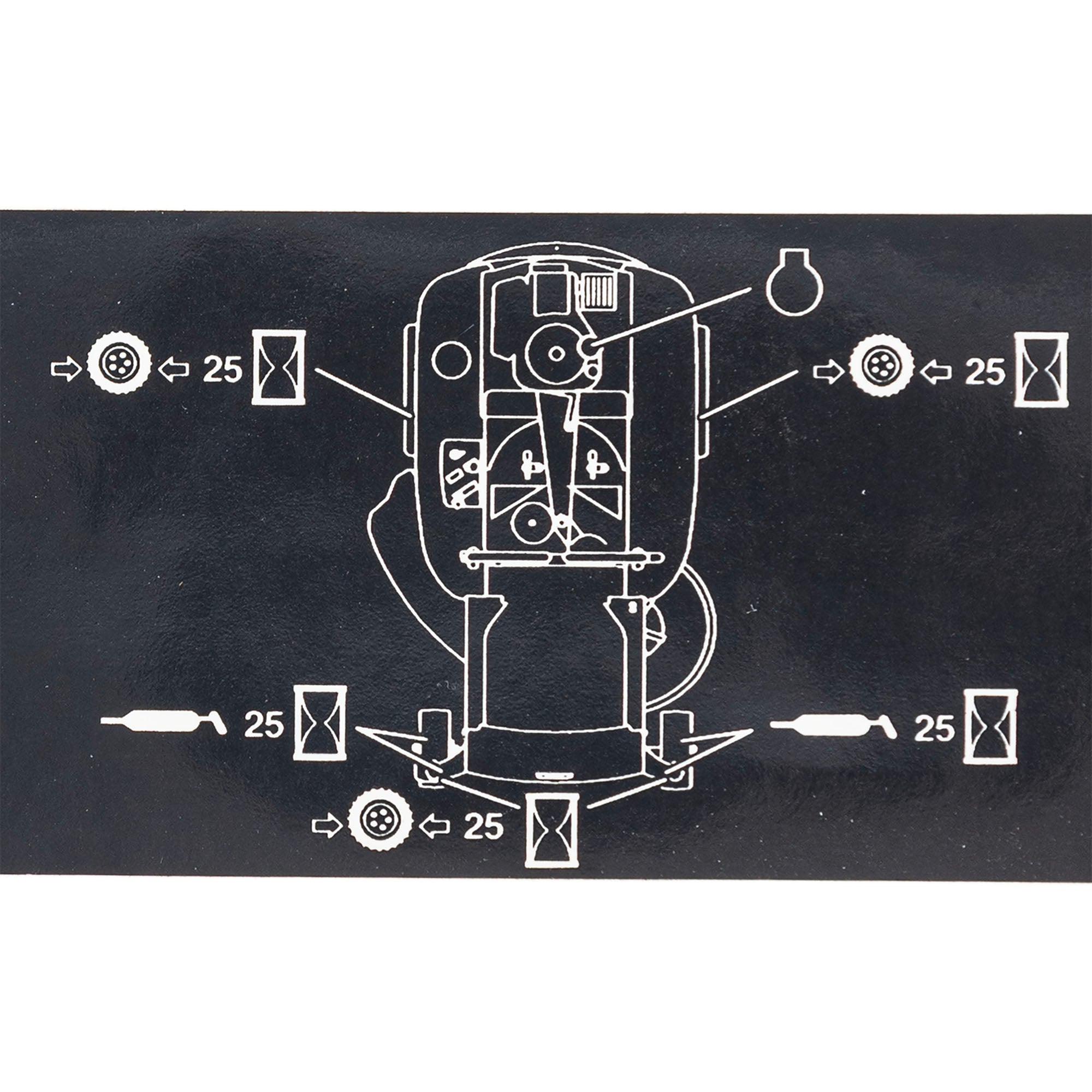 Exmark 106-8717 Service Decal
