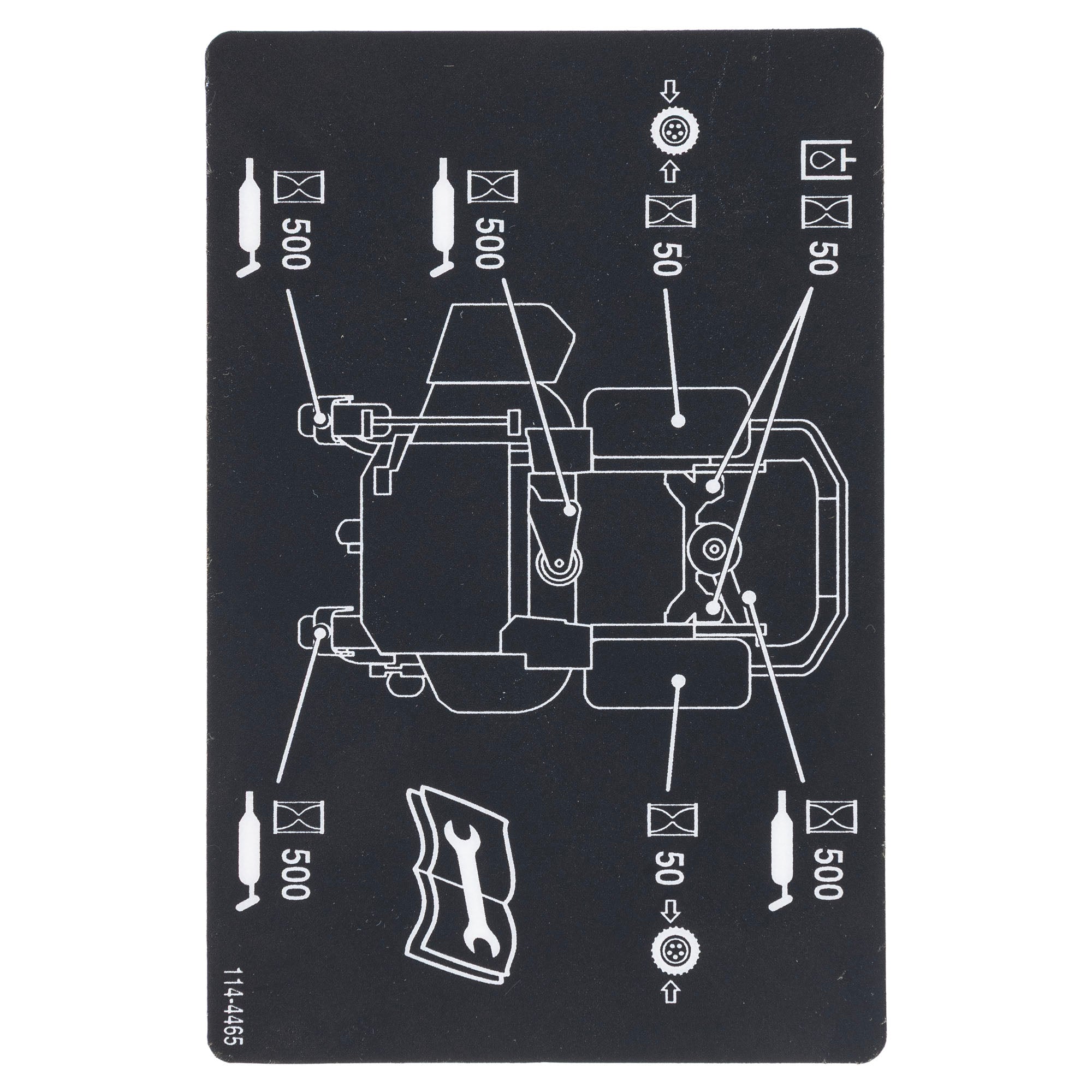 Exmark 114-4465 Decal