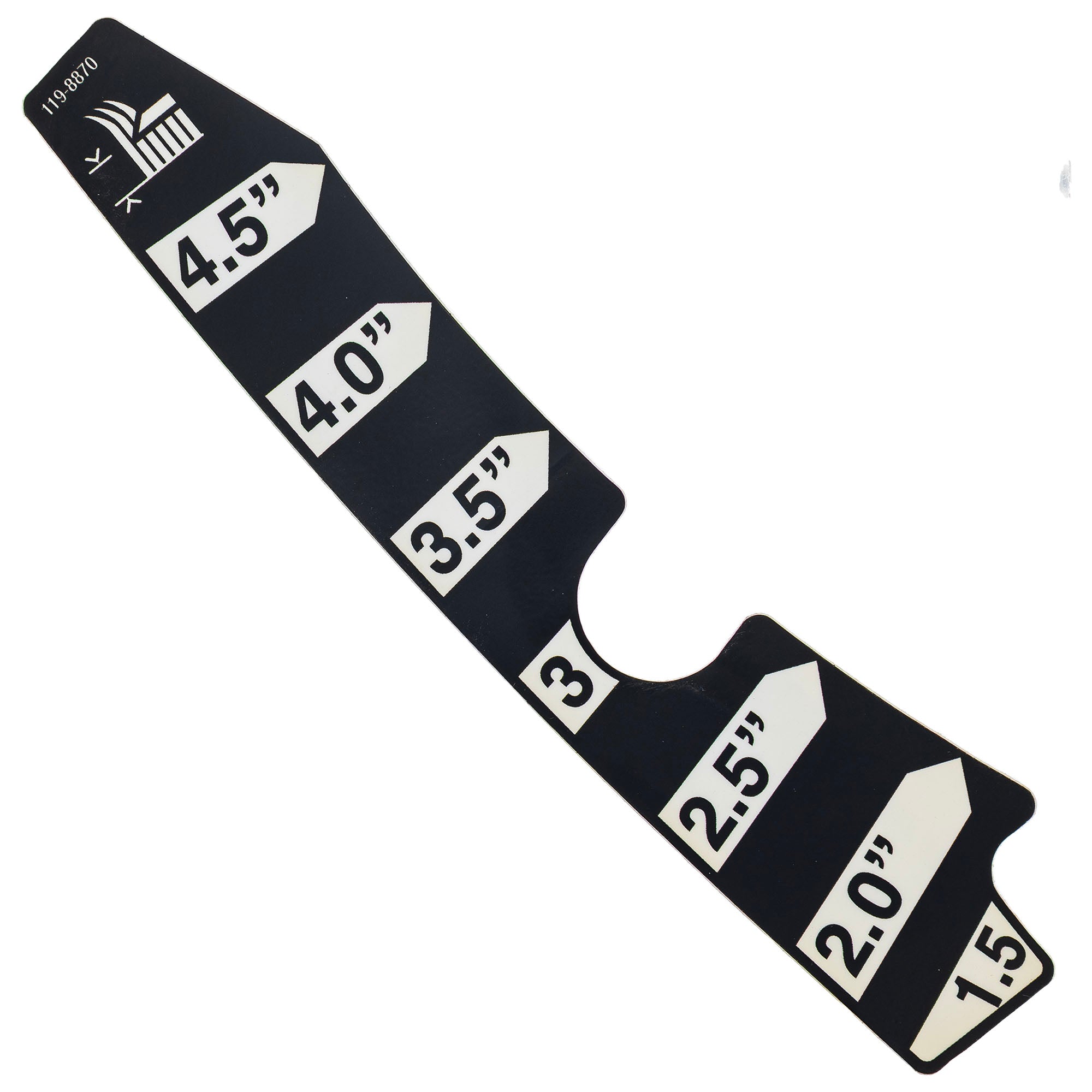 Exmark 119-8870 Decal