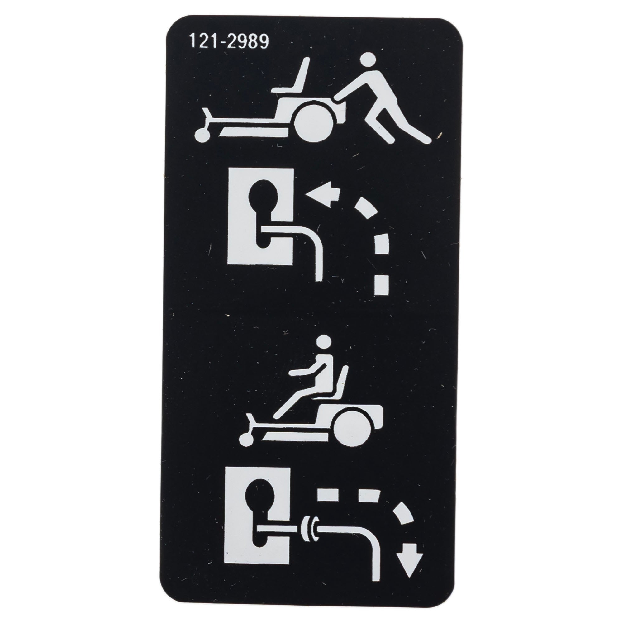 Exmark 121-2989 Decal