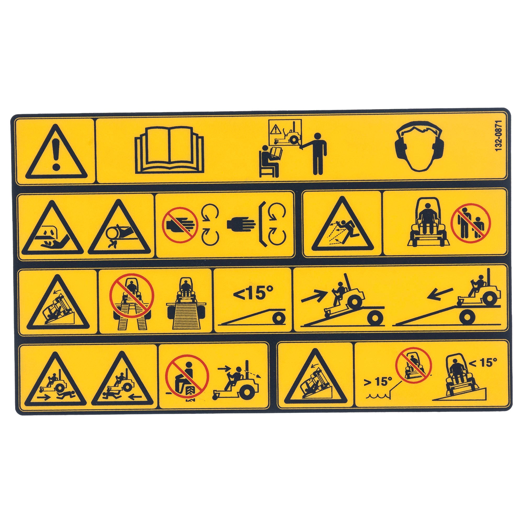 Exmark 132-0871 Decal