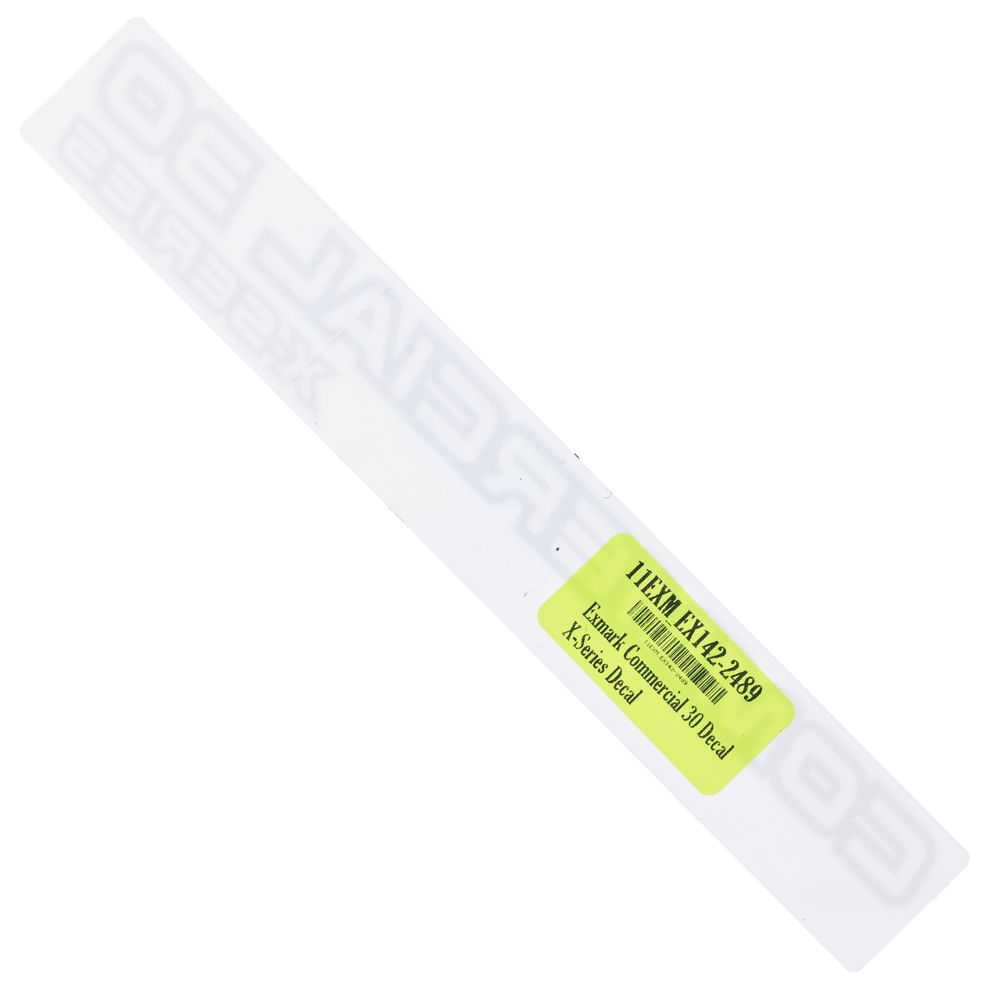 Exmark 142-2489 Exmark Commercial 30 Decal X-Series Decal