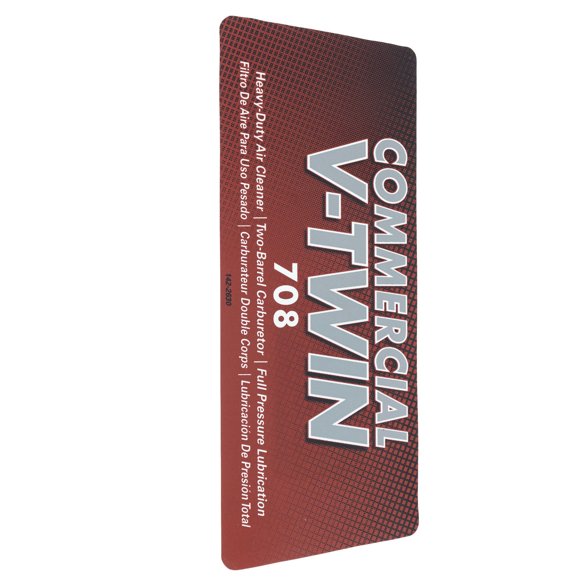 Exmark 142-2630 Exmark Commercial V-Twin Decal [ # 142-2630 ]