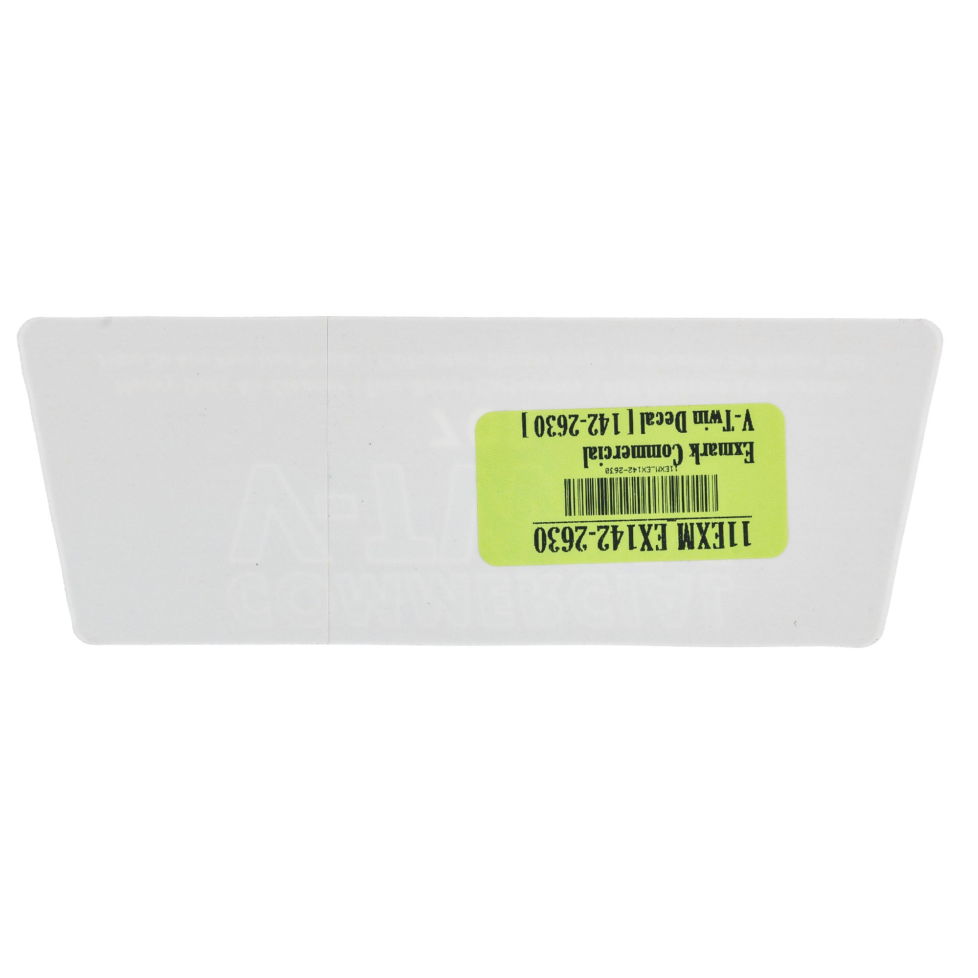 Exmark 142-2630 Exmark Commercial V-Twin Decal [ # 142-2630 ]