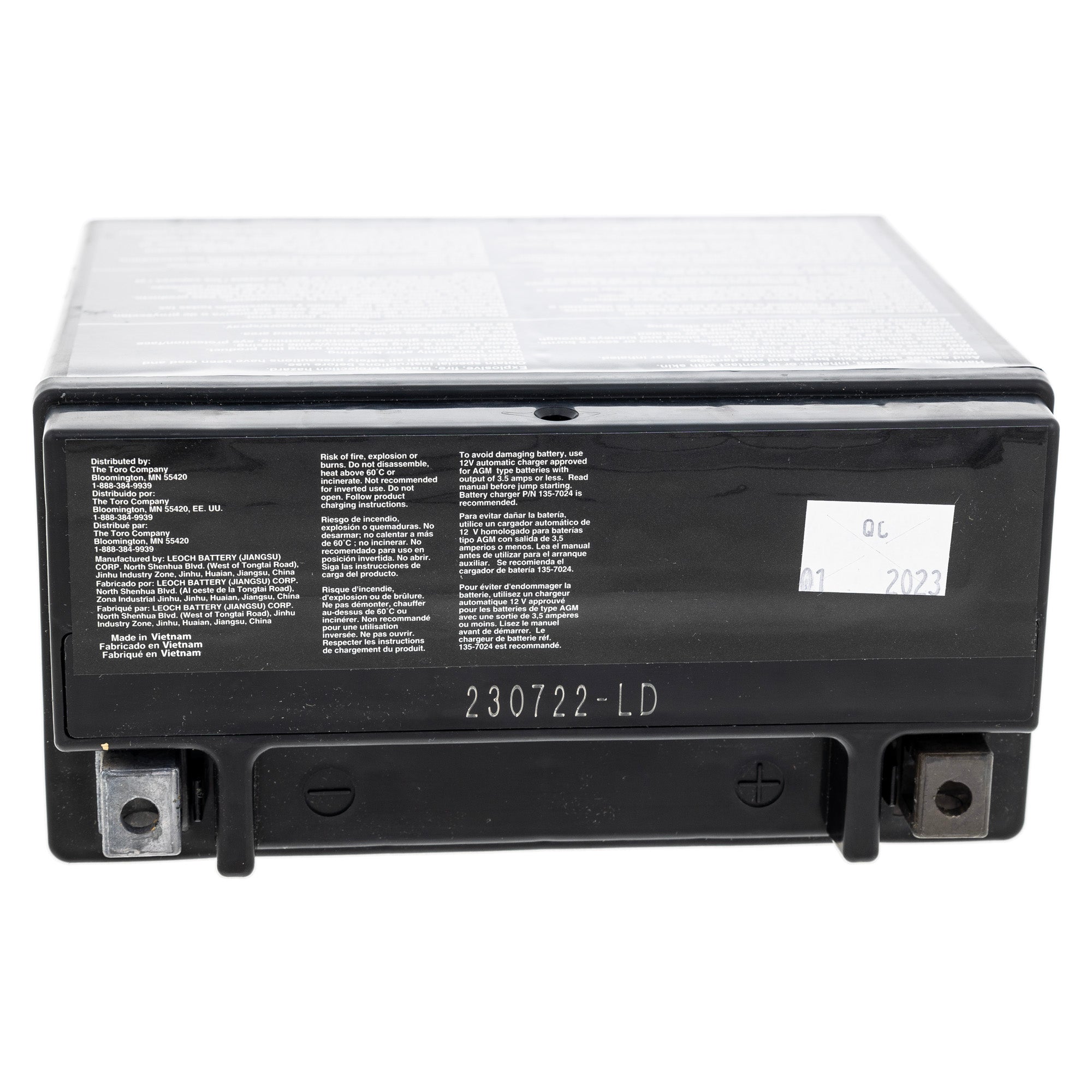 Exmark 142-7345 Agm Battery