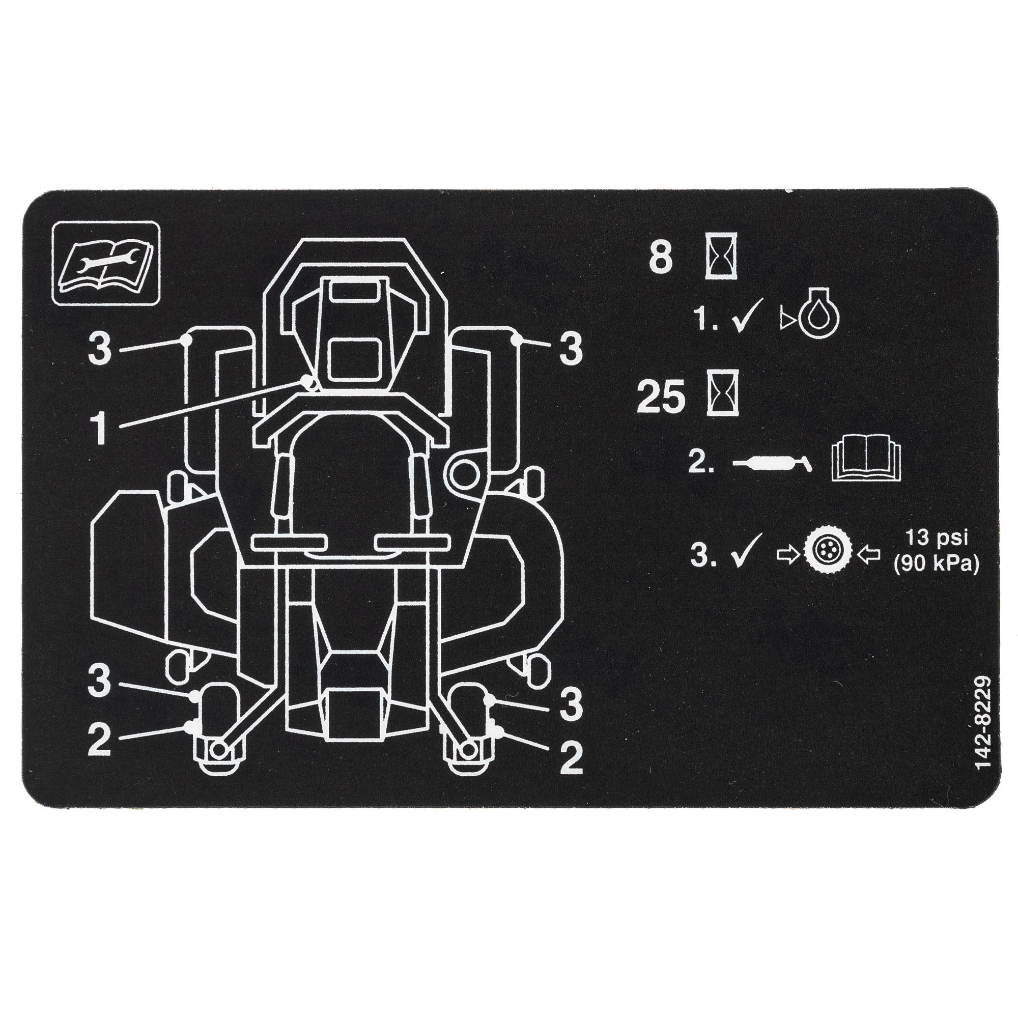 Exmark 142-8229 Decal